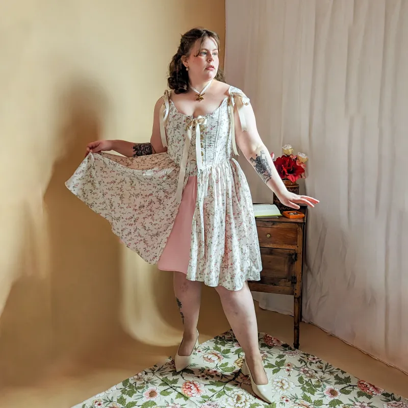 Catherine Corset Dress & Benedict Shirt sold by Haus Dahlia