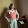 Rosalie Linen Corset sold by Haus Dahlia