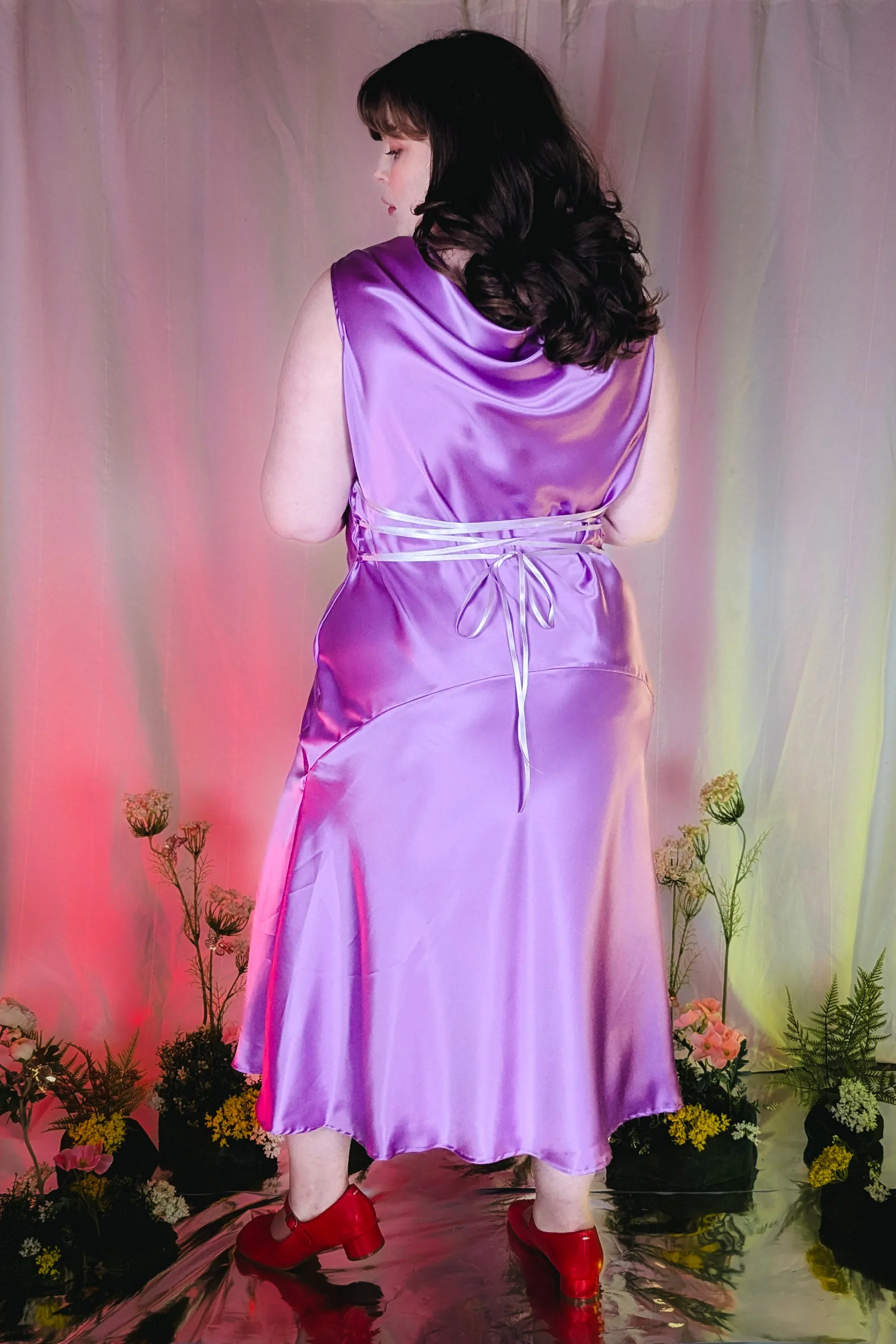 Guinevere Silk Dress sold by Haus Dahlia product image thumbnail 4