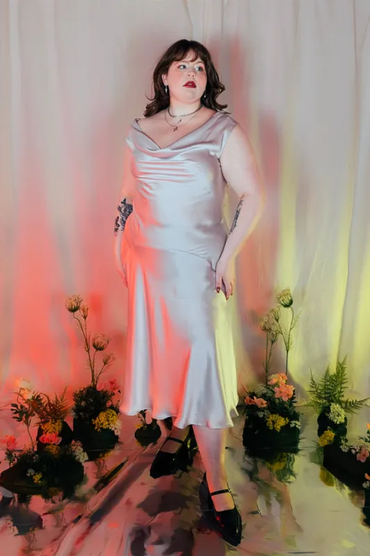 Guinevere Silk Dress sold by Haus Dahlia