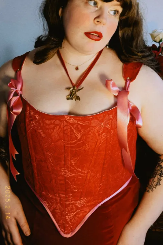 Limited Edition Joan Corset sold by Haus Dahlia