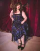 Rowan Tartan Dress sold by Haus Dahlia