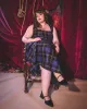 Rowan Tartan Dress sold by Haus Dahlia