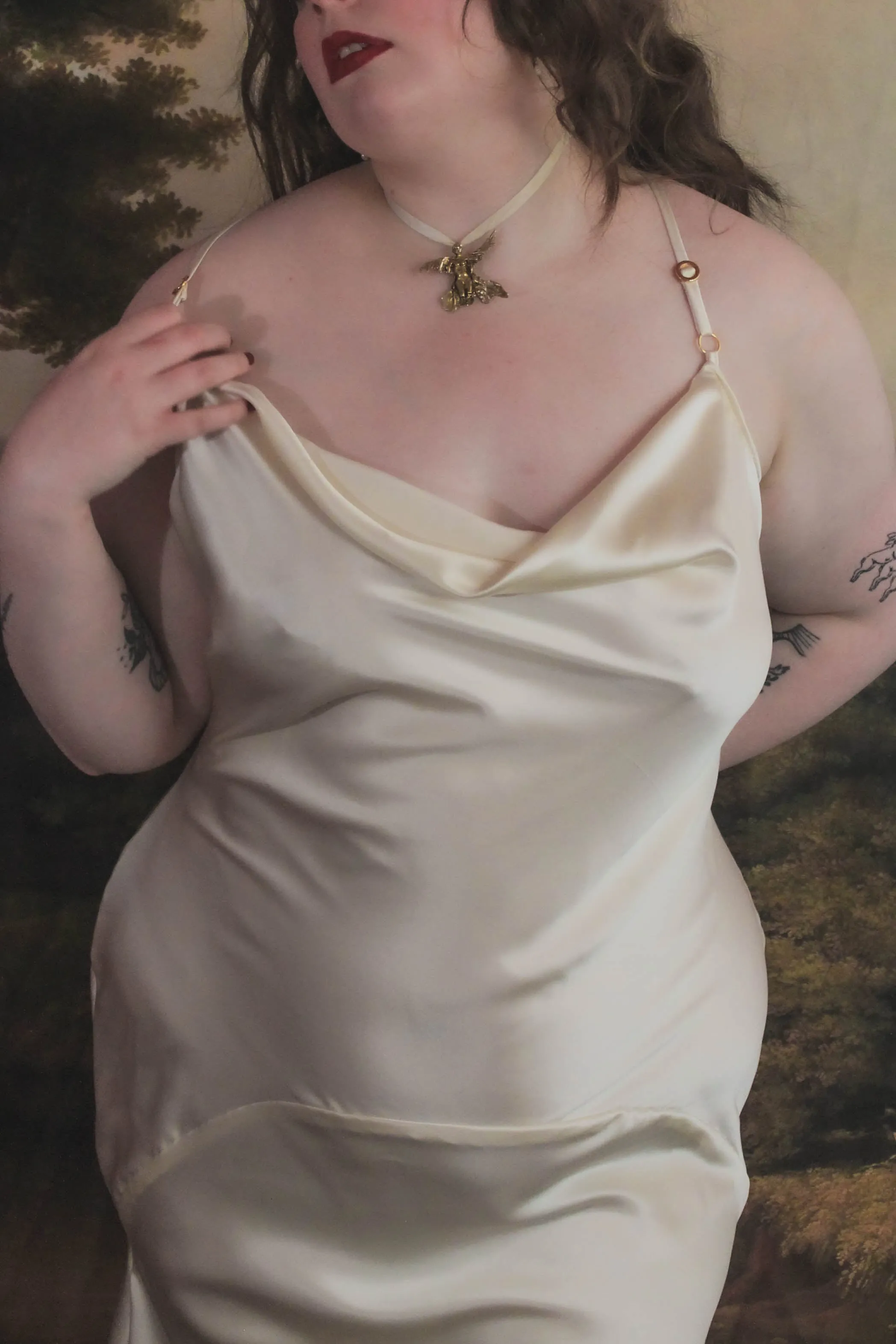 Janet Slip Dress sold by Haus Dahlia product image thumbnail 5