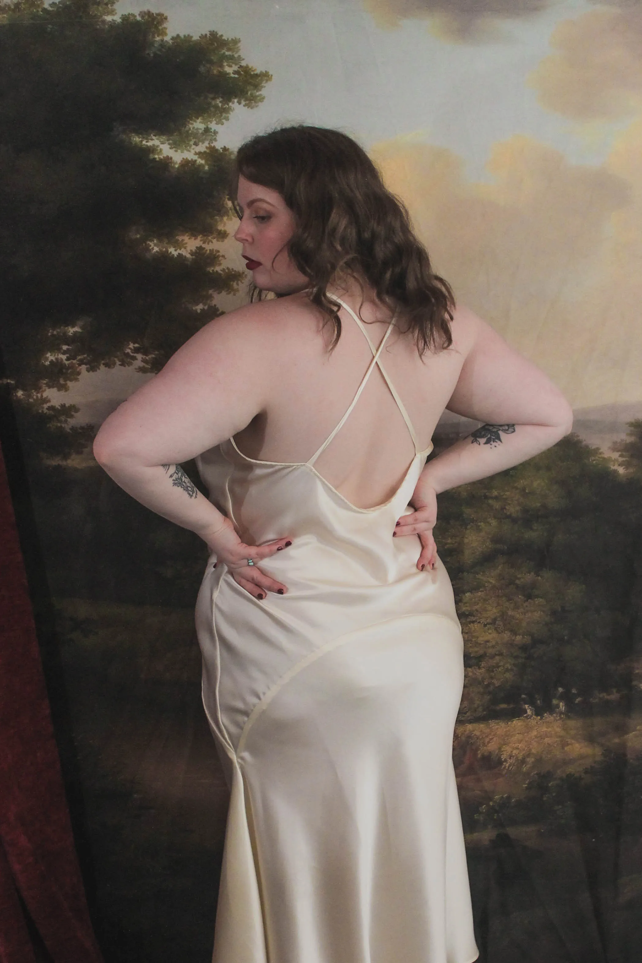 Janet Slip Dress sold by Haus Dahlia product image thumbnail 2