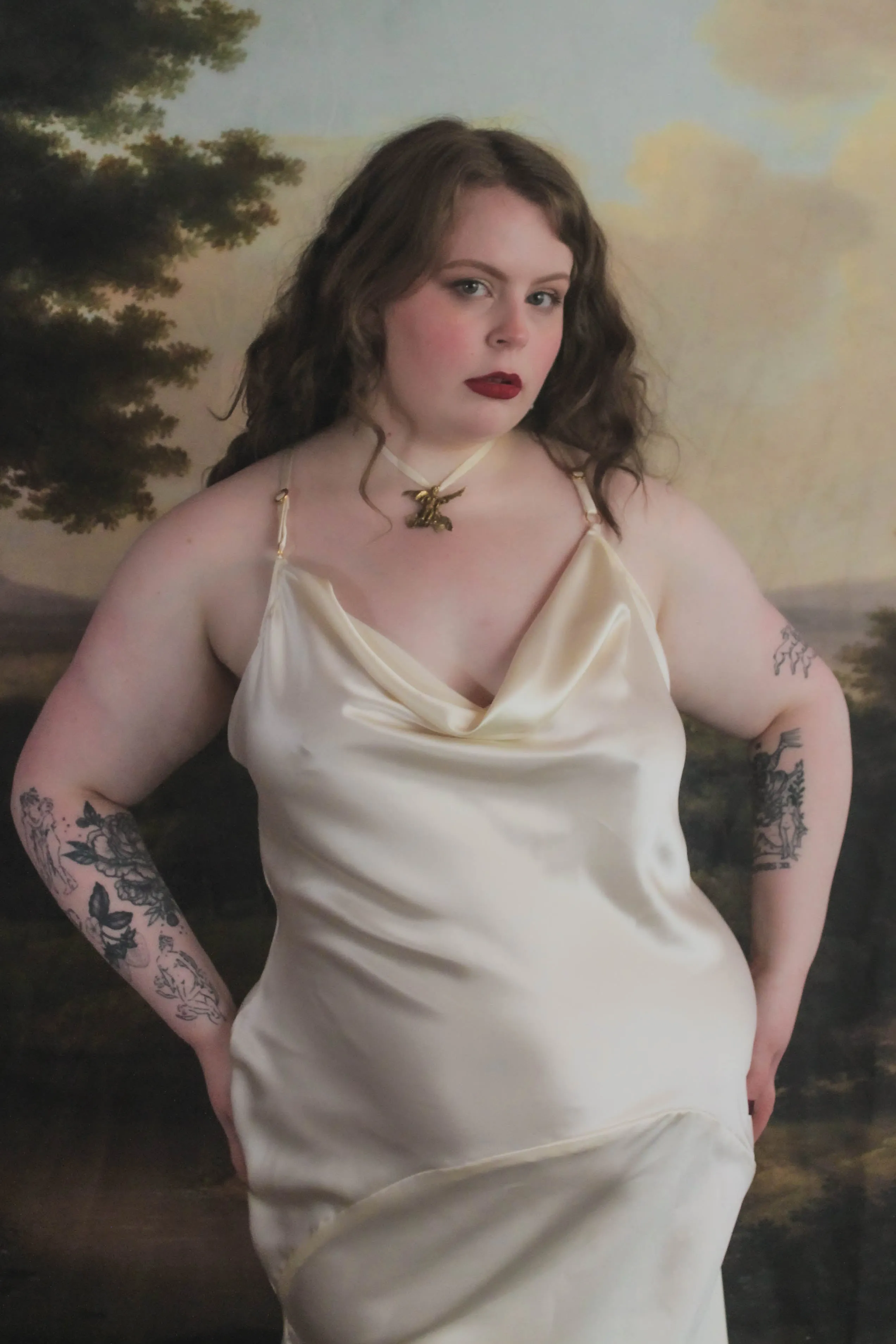 Janet Slip Dress sold by Haus Dahlia product image thumbnail 3