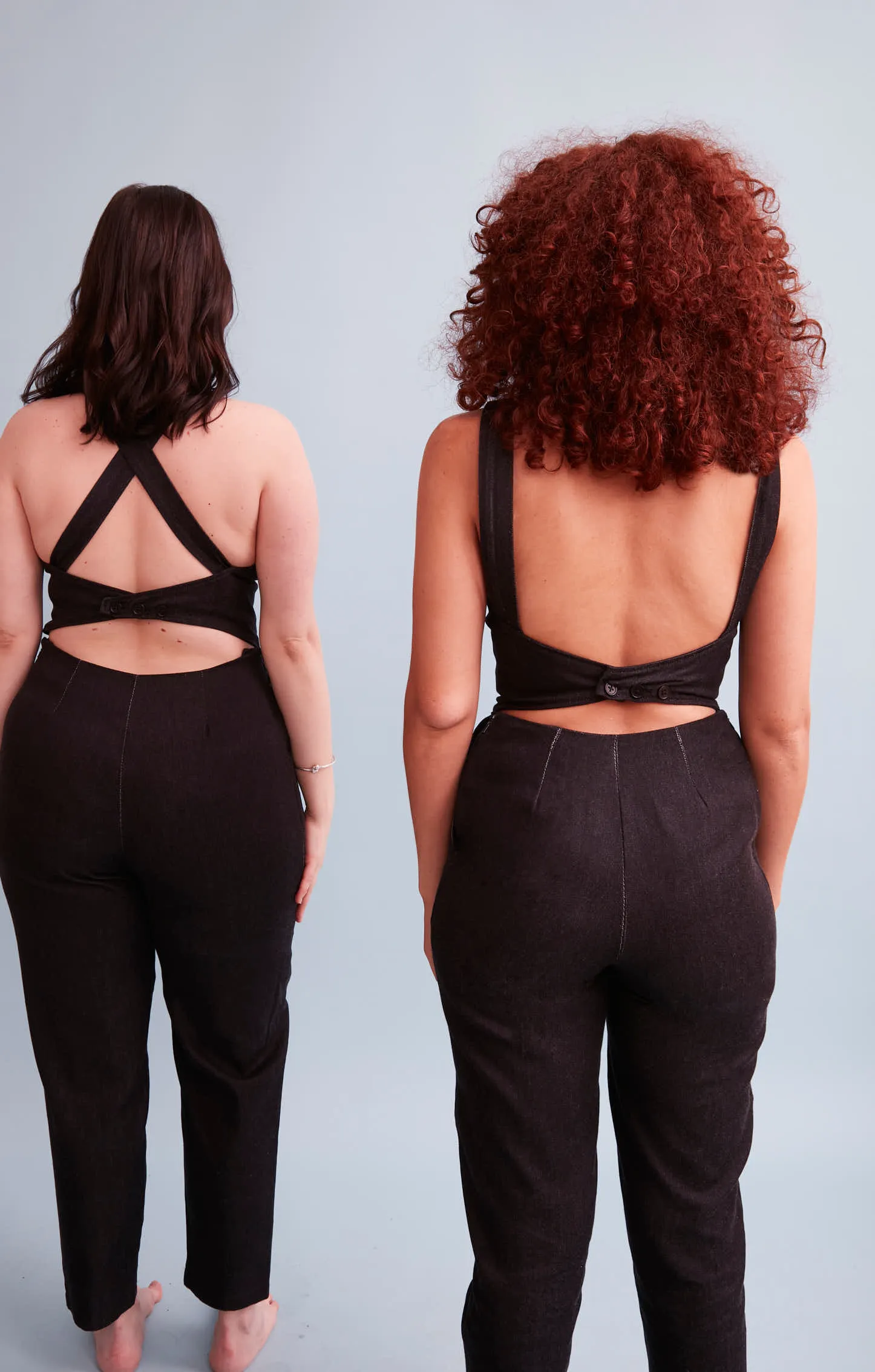 The Sisterhood ezp® Jumpsuit Black Organic Denim sold by Leim product image thumbnail 2