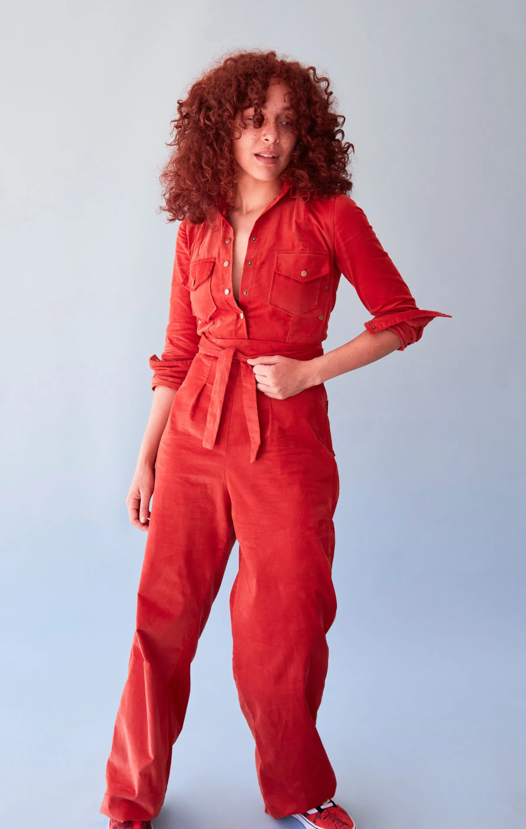 The Alex ezp® Boilersuit Sunset Needlecord sold by Leim product image thumbnail 3