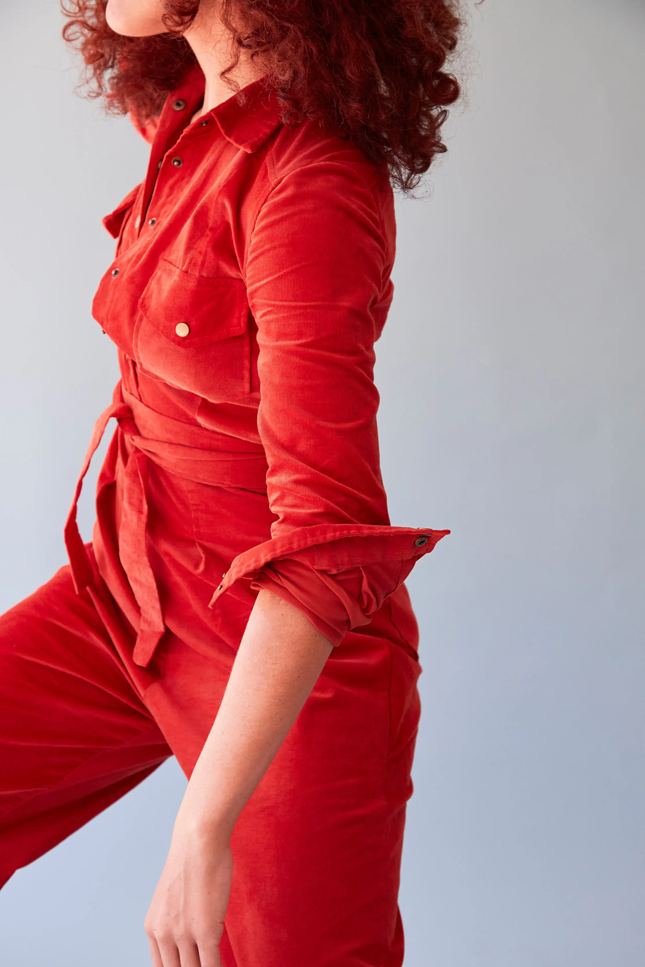 The Alex ezp® Boilersuit Sunset Needlecord sold by Leim product image thumbnail 4