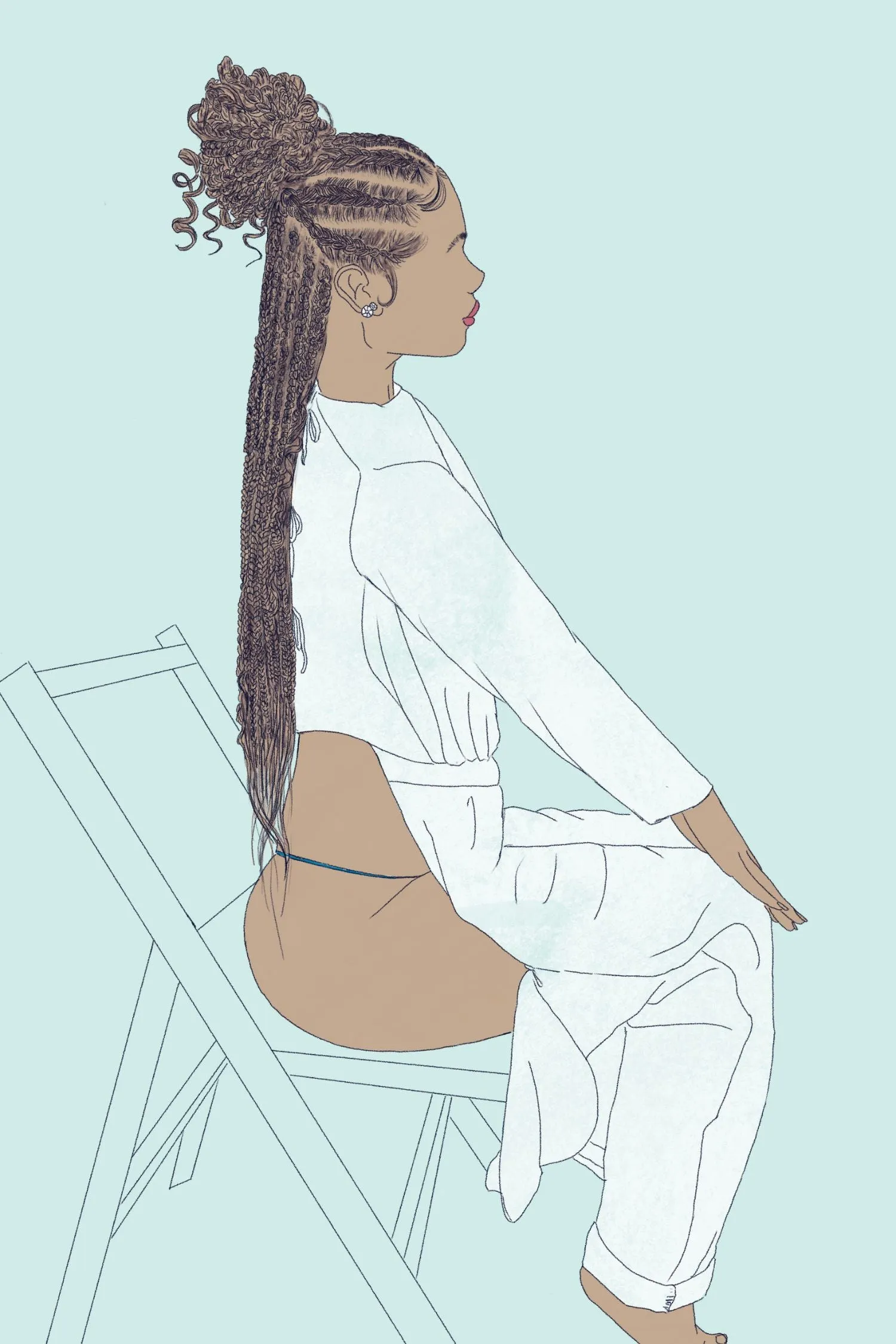 The Bringing Sexy Back PDF Sewing Pattern sold by Leim product image thumbnail 2