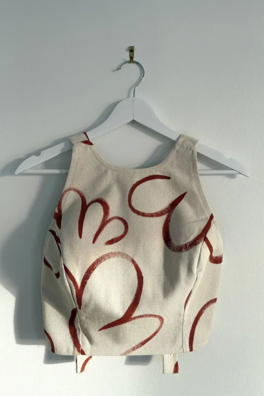 The Fleur Top Sewing Kit made by Leim