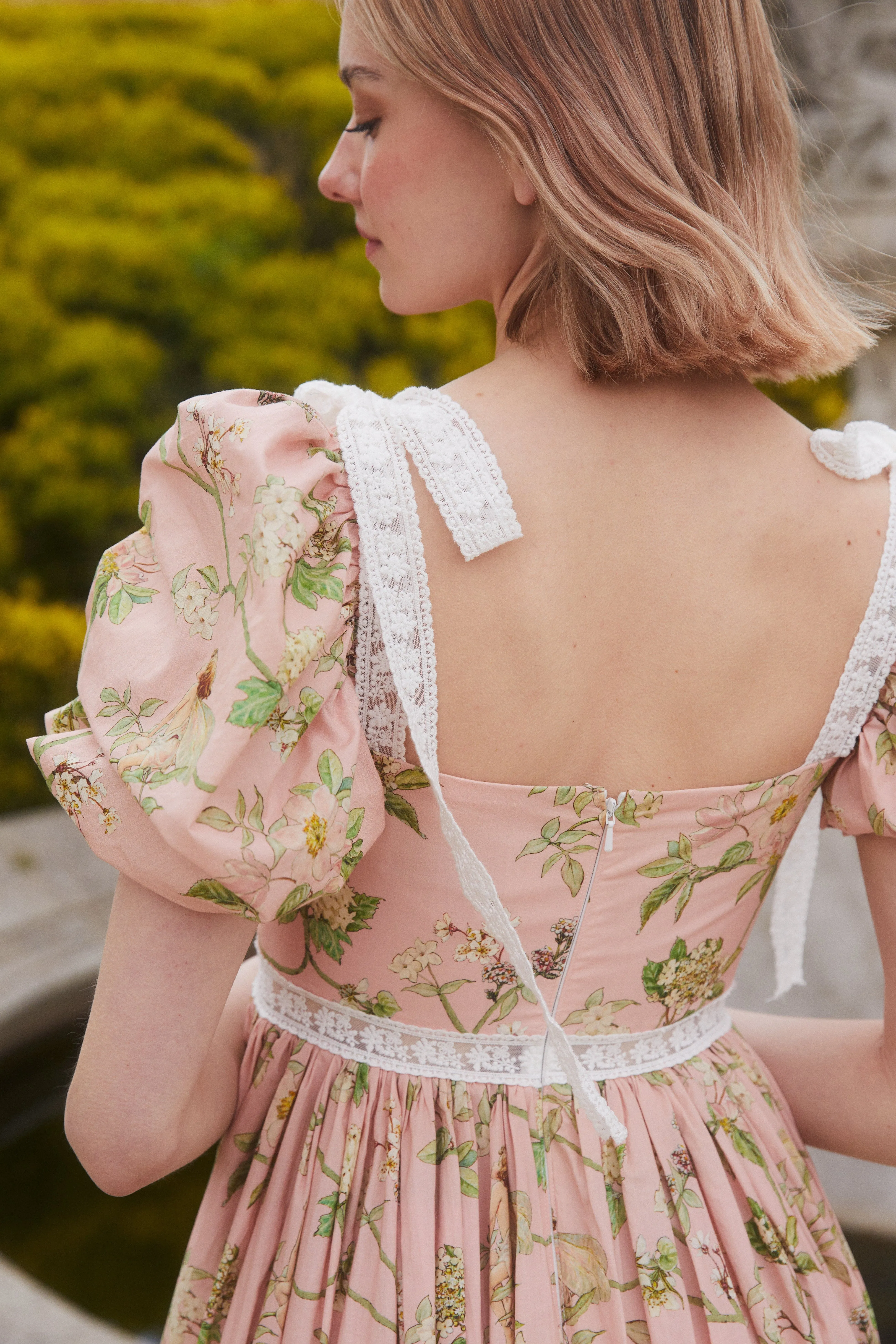 Garden Fairies Magic Midi Dress - Veiled Rose sold by fairy tong product image thumbnail 4