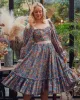 Wild Meadow Magic Midi Dress - Vibrant Floral sold by fairy tong