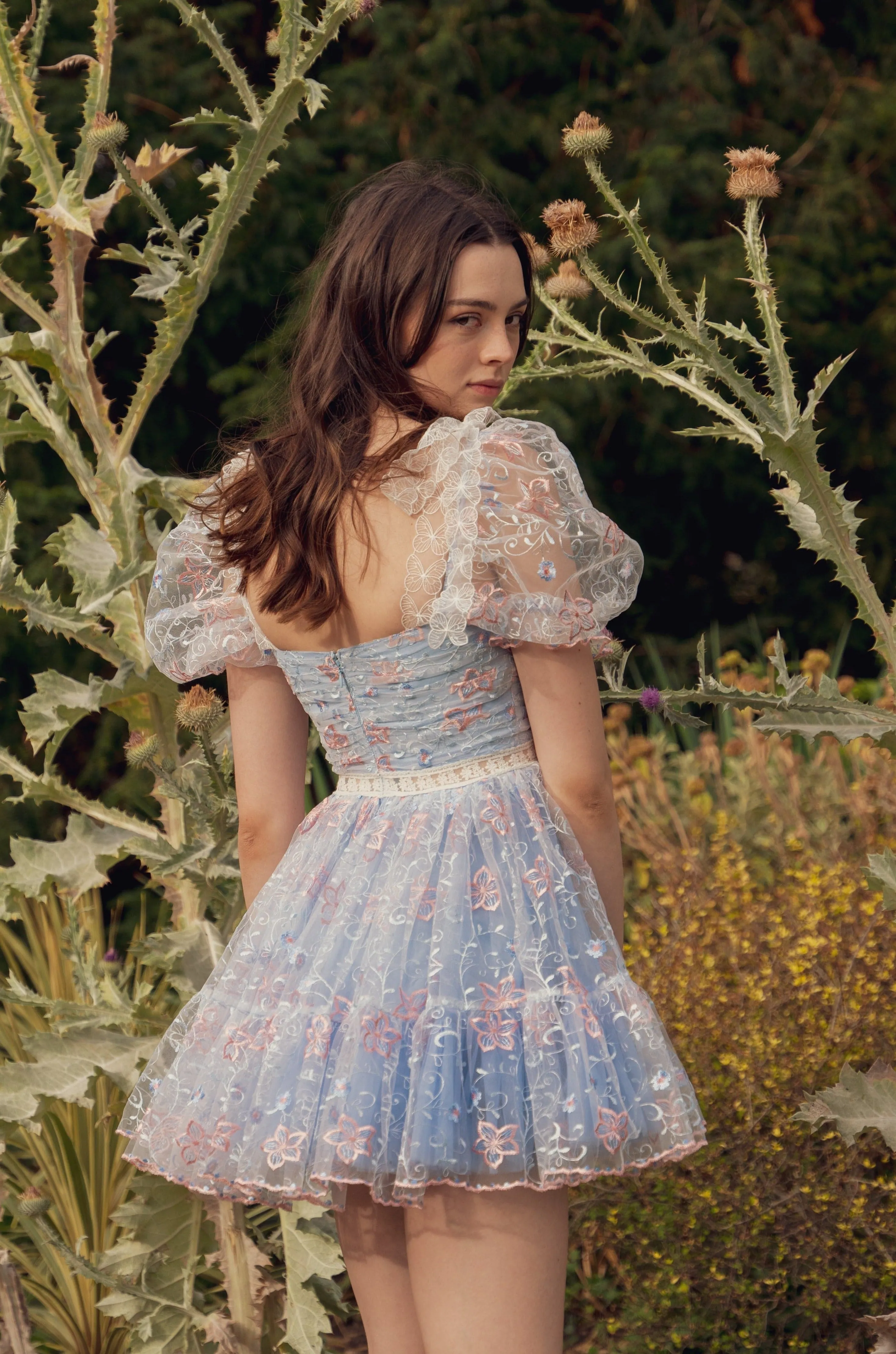 Blue Magic Mini Dress sold by fairy tong product image thumbnail 5