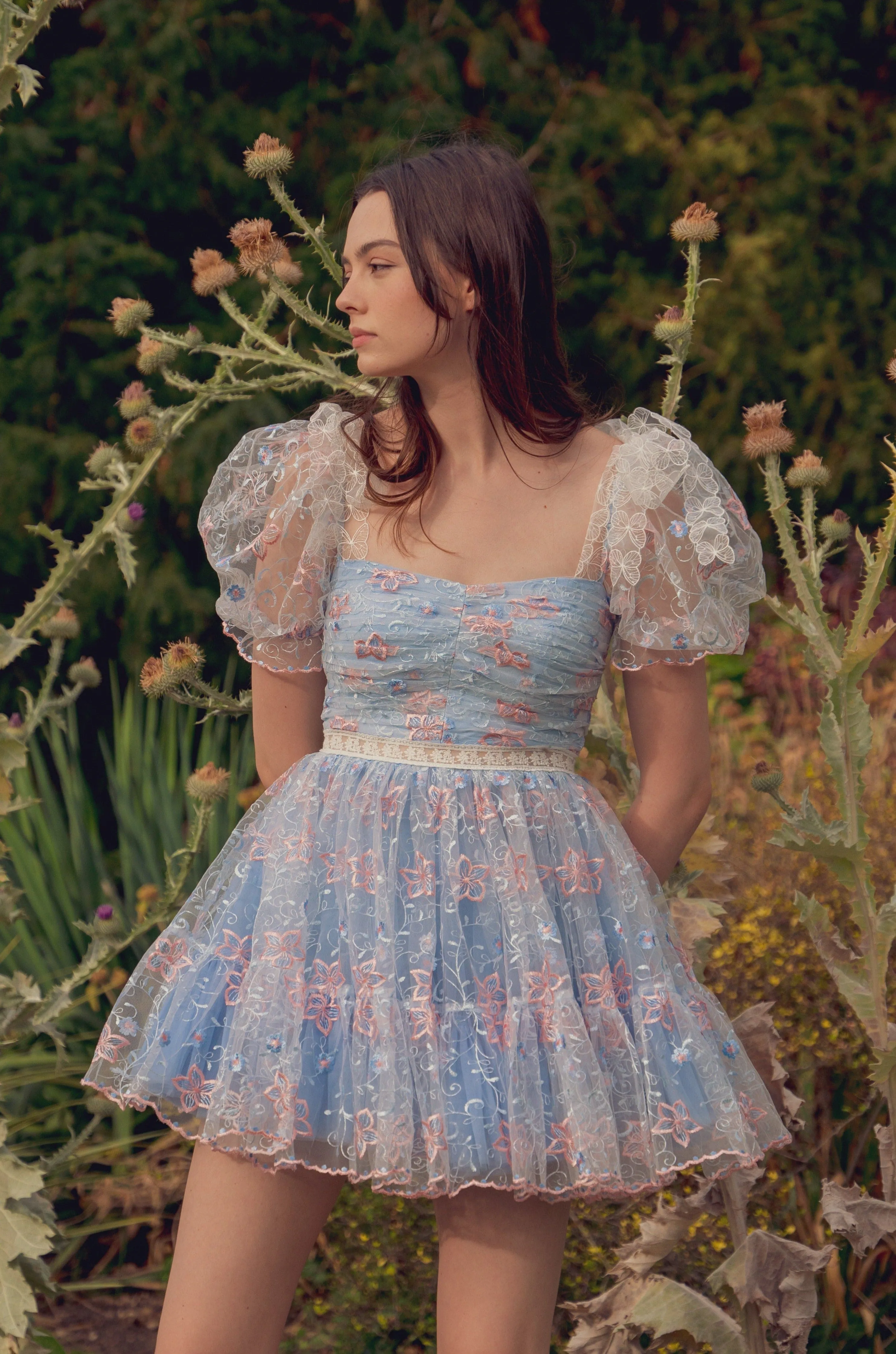 Blue Magic Mini Dress sold by fairy tong