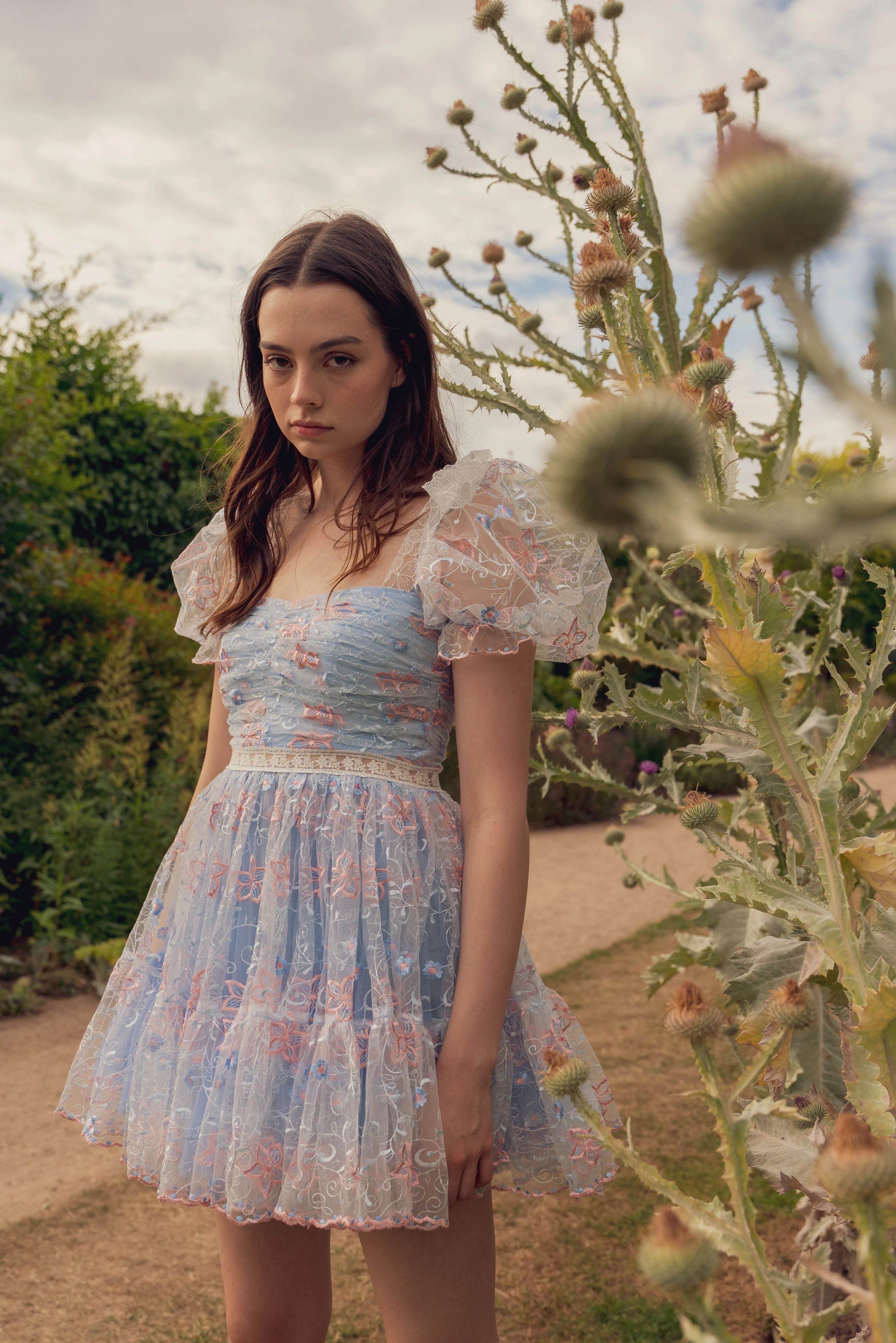 Blue Magic Mini Dress sold by fairy tong product image thumbnail 4