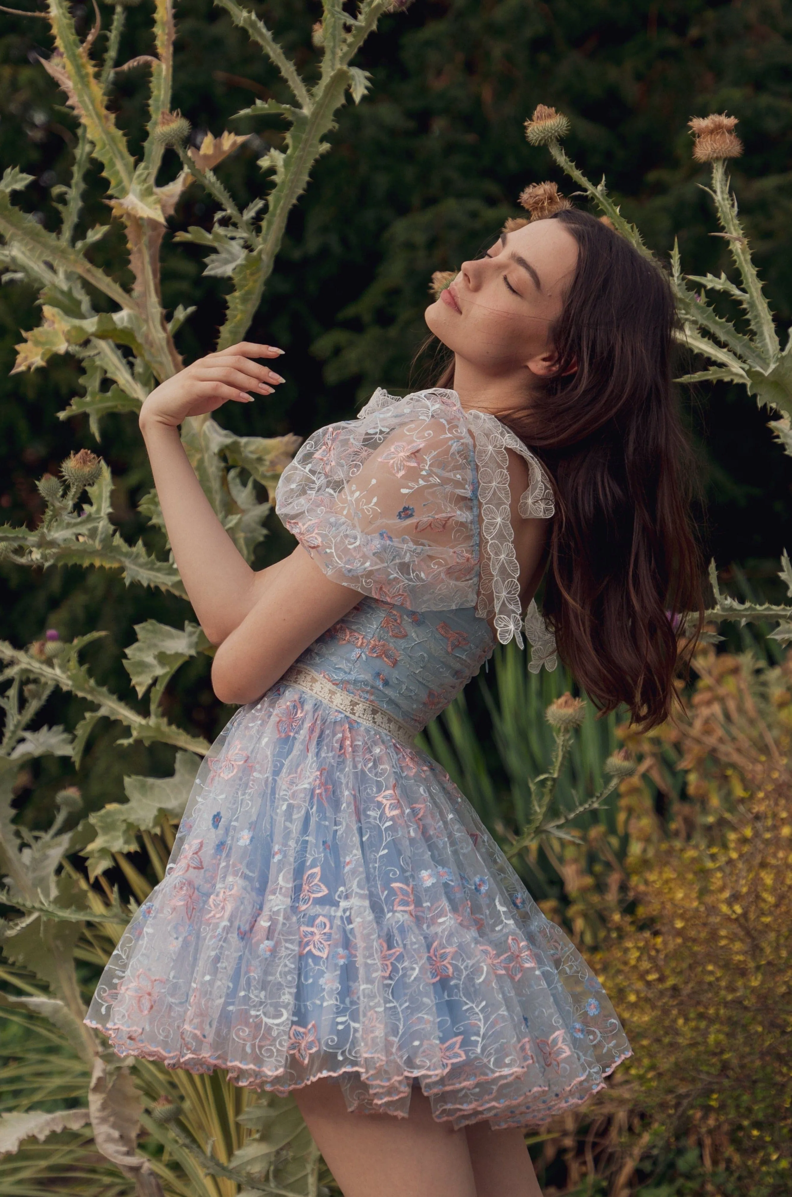 Blue Magic Mini Dress sold by fairy tong product image thumbnail 3