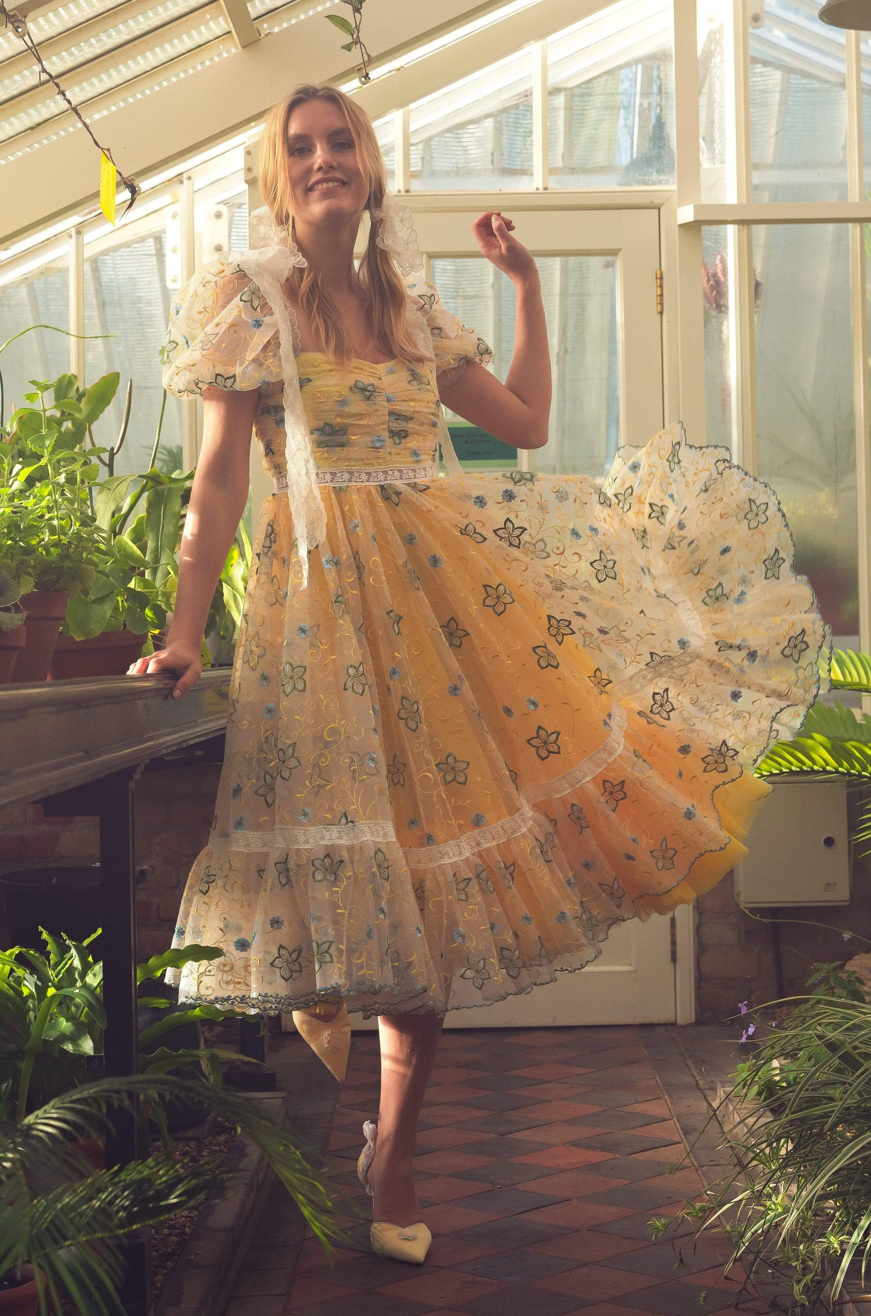 Sunshine Magic Midi Dress sold by fairy tong product image thumbnail 2