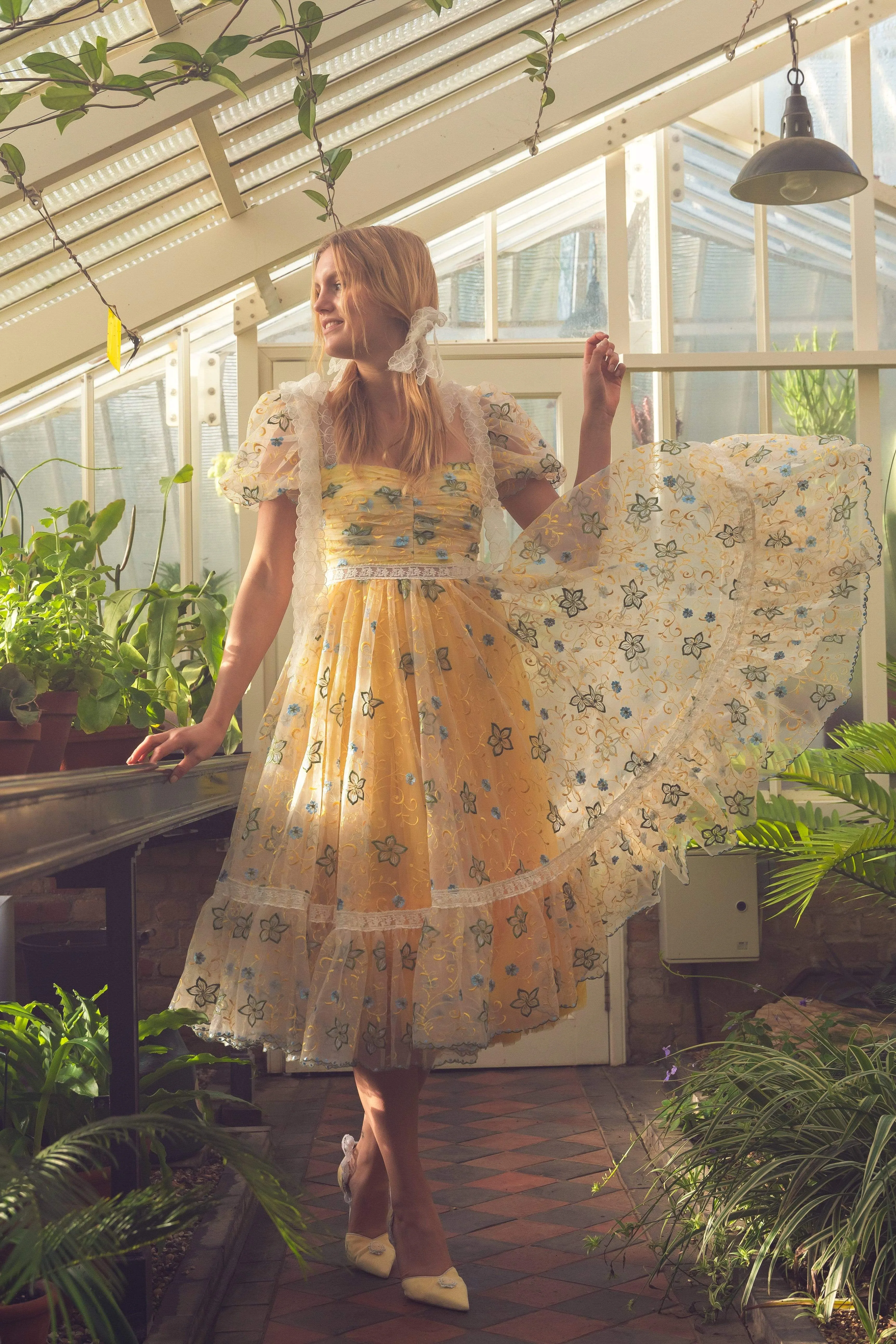 Sunshine Magic Midi Dress sold by fairy tong product image thumbnail 5