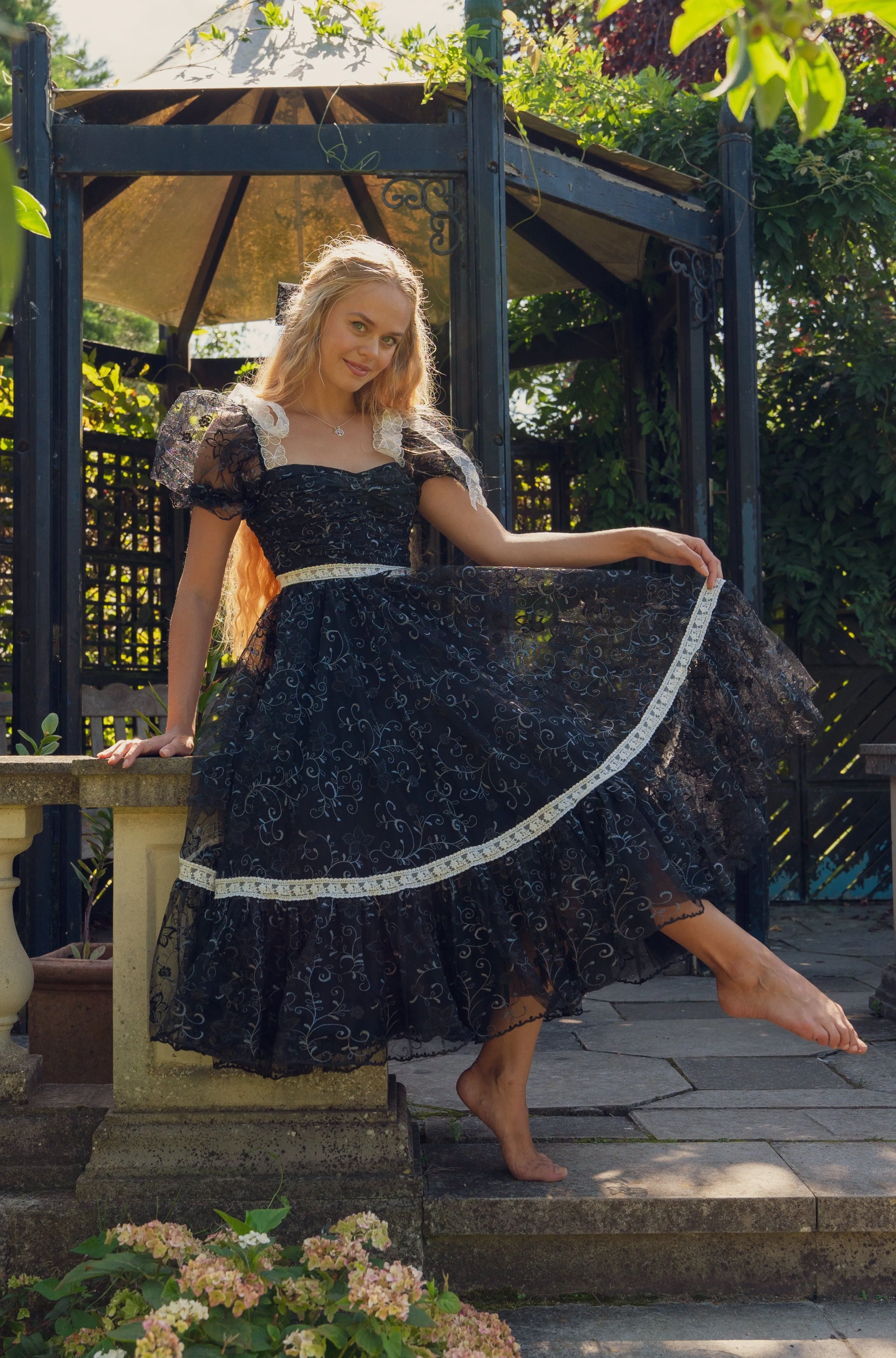 Black Magic Midi Dress sold by fairy tong