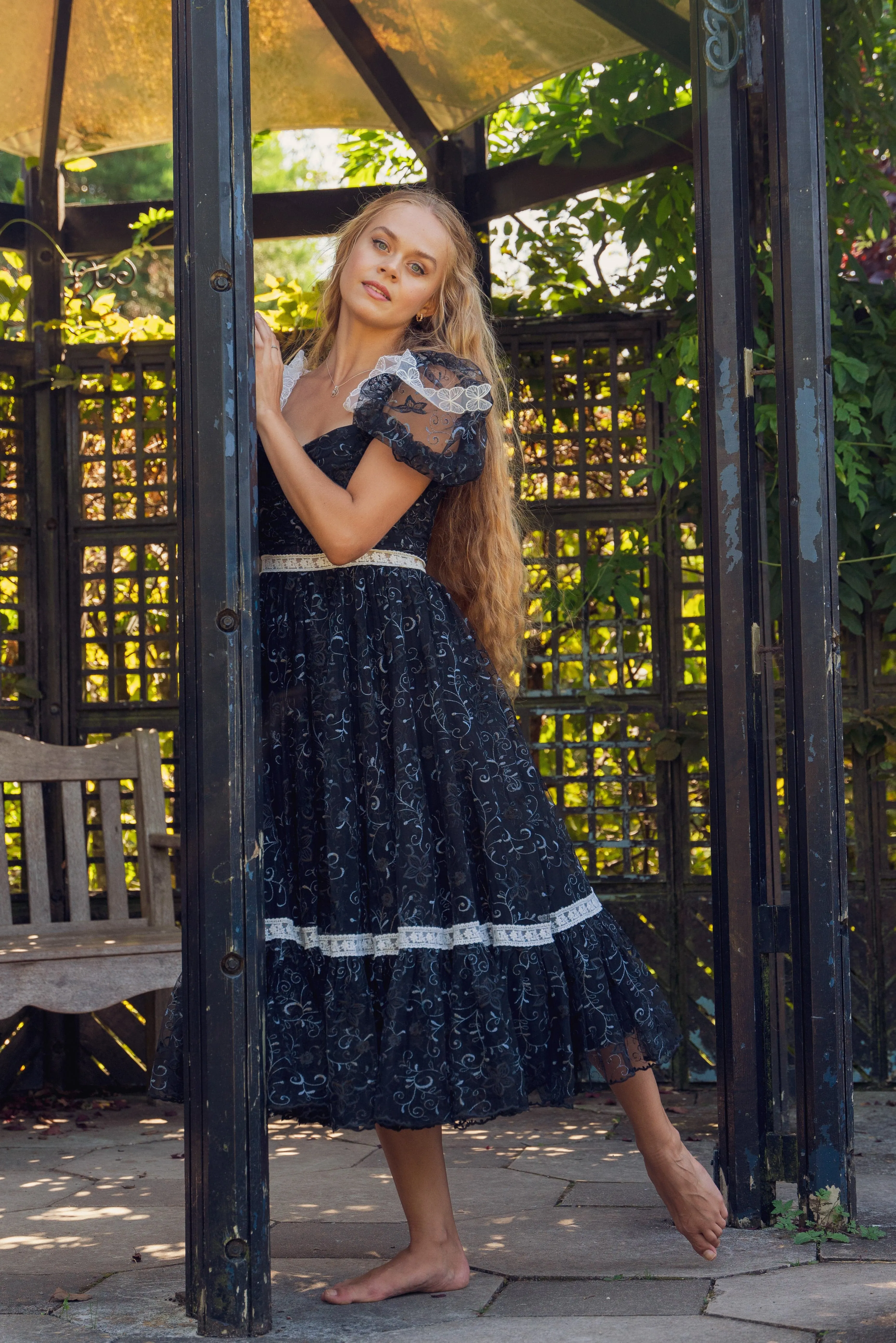 Black Magic Midi Dress sold by fairy tong product image thumbnail 2