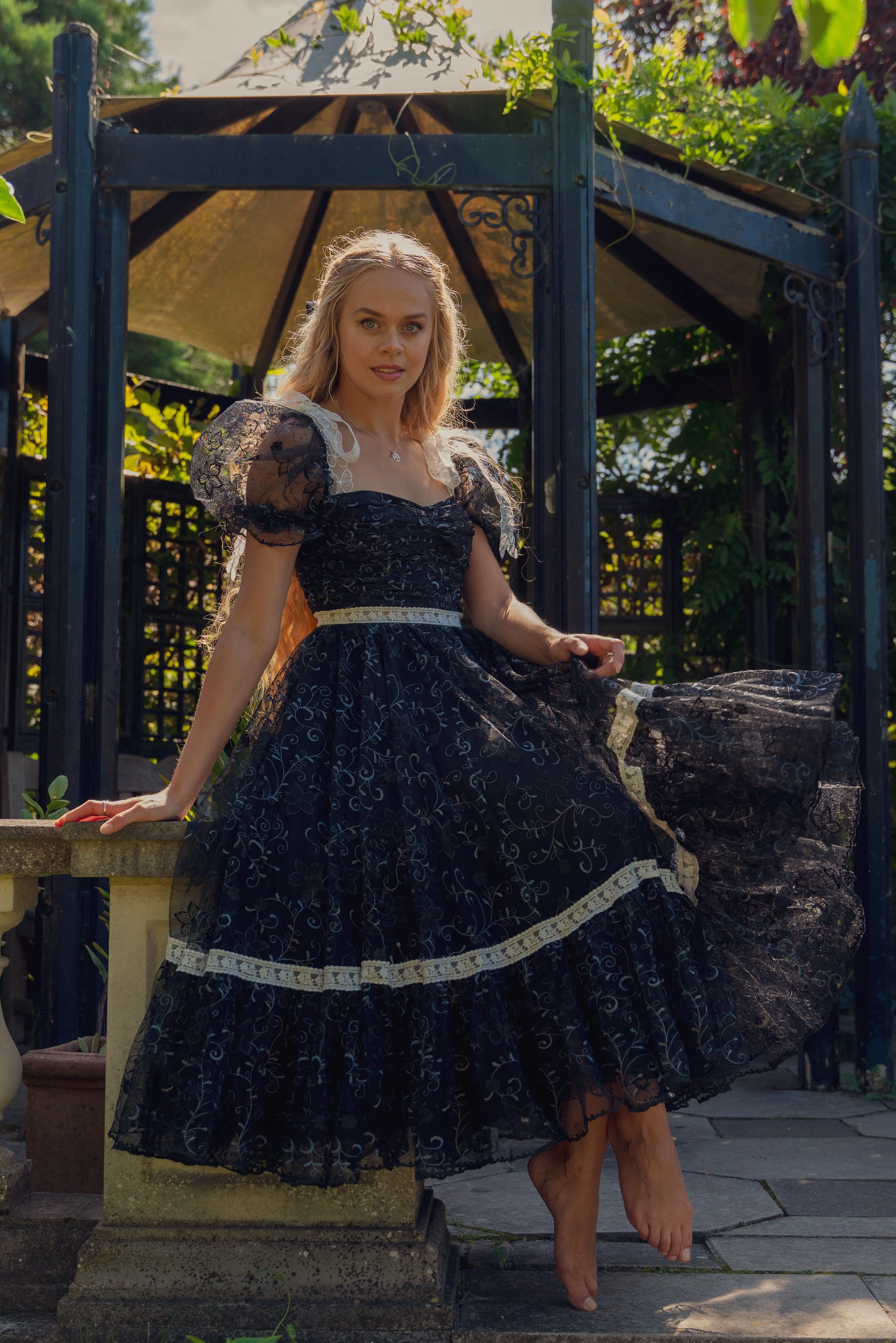 Black Magic Midi Dress sold by fairy tong product image thumbnail 4