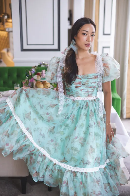 Mint Magic Fairy Soirée Midi Dress sold by fairy tong