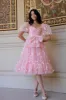 Butterfly Fairy Sequin Midi Dress - Peach sold by fairy tong
