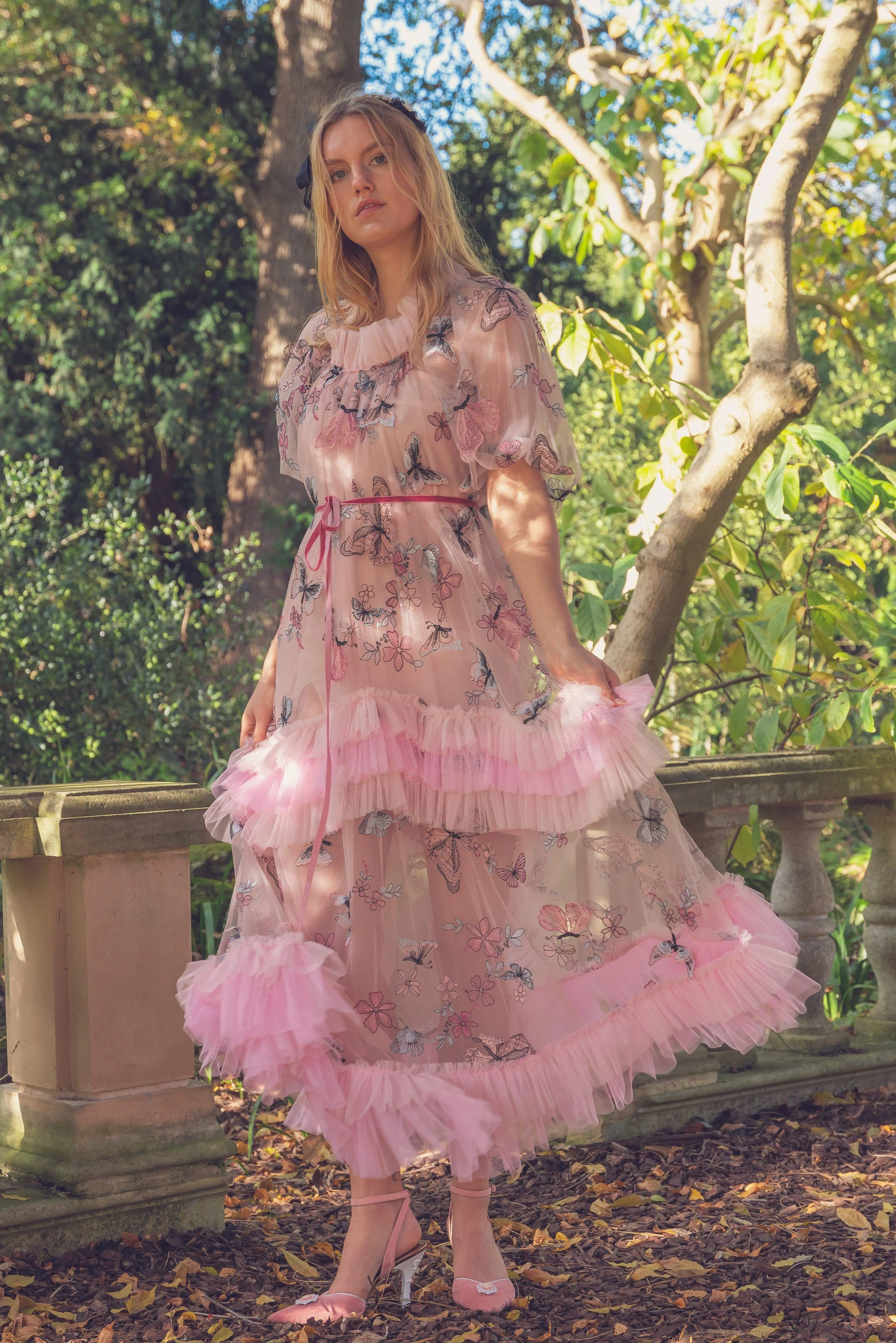 Butterfly Dream Maxi Dress sold by fairy tong product image thumbnail 5