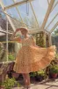Cottage Magic Midi Dress - Sunshine Yellow sold by fairy tong