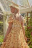 Cottage Magic Midi Dress - Sunshine Yellow sold by fairy tong