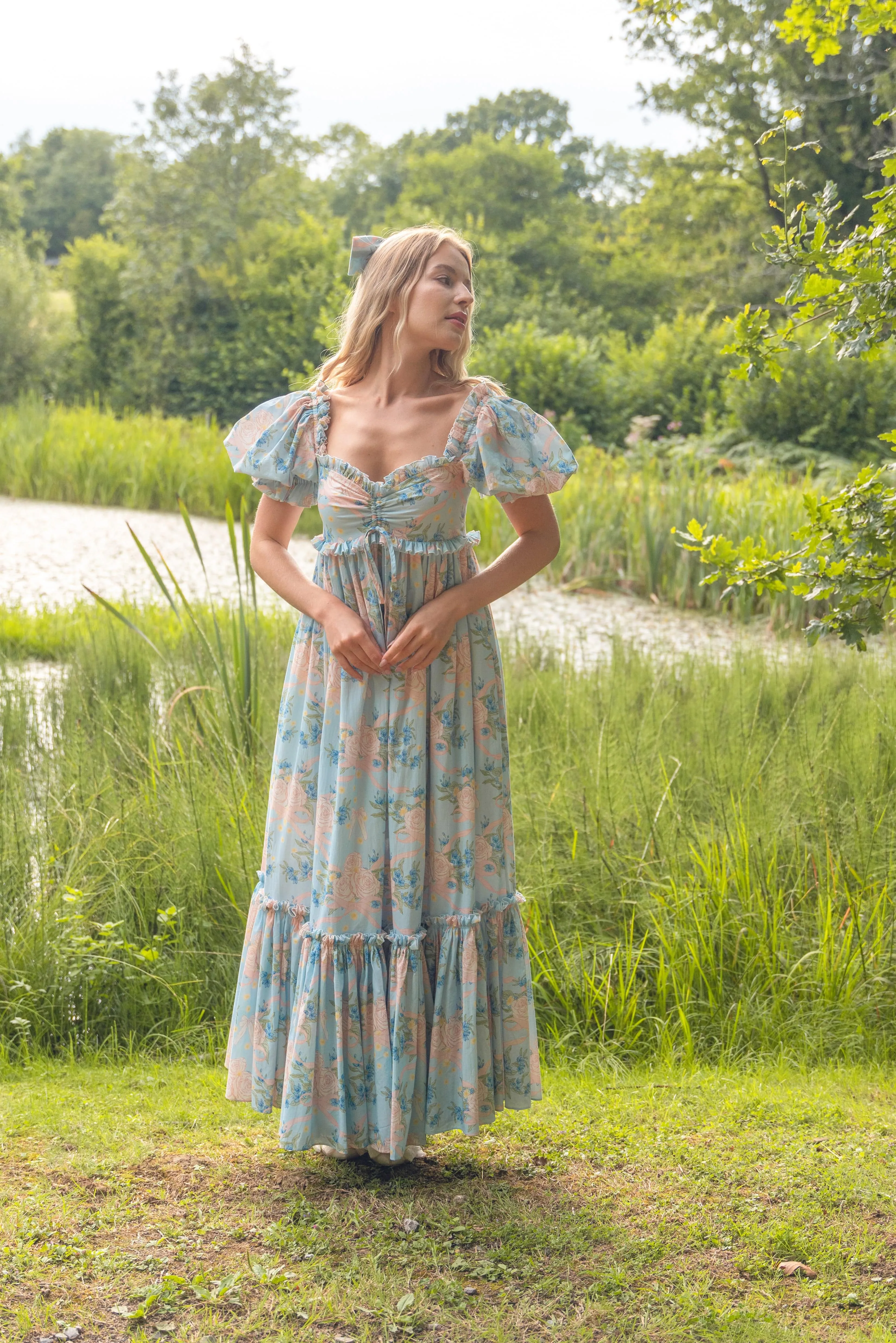 Rose Harmony Maxi Dress sold by fairy tong product image thumbnail 2