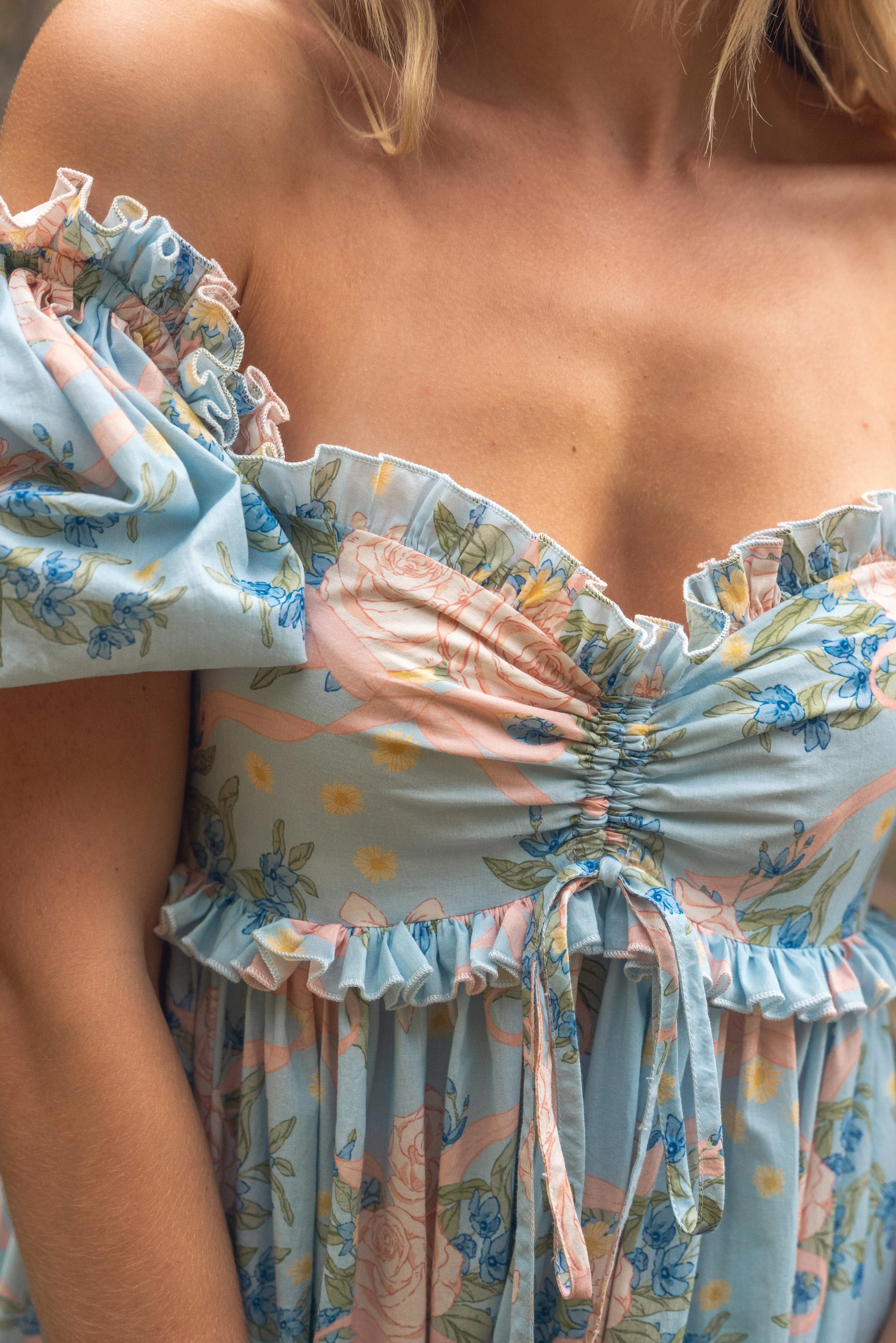 Rose Harmony Maxi Dress sold by fairy tong product image thumbnail 5