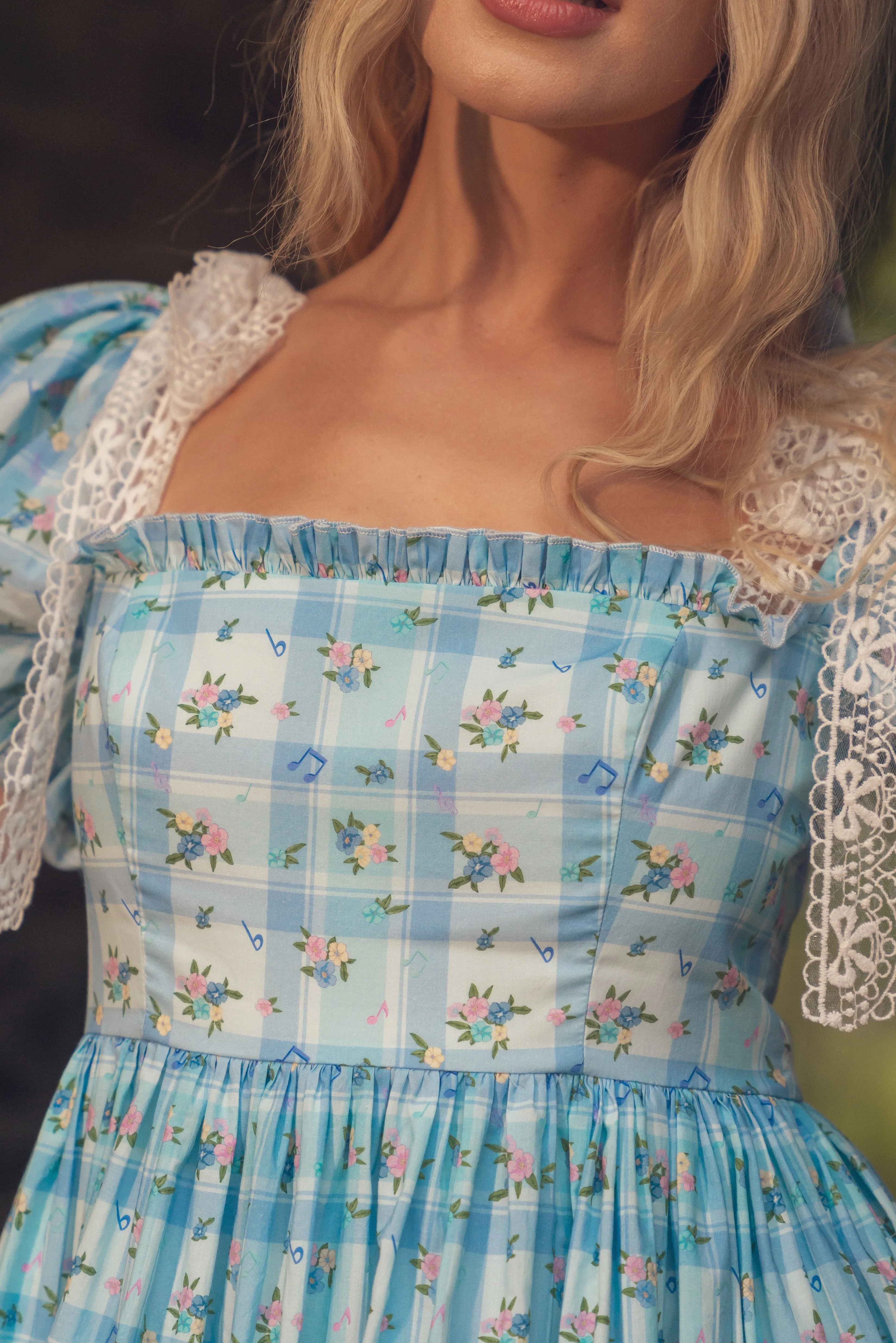 Picnic Melody Mini Dress sold by fairy tong product image thumbnail 4