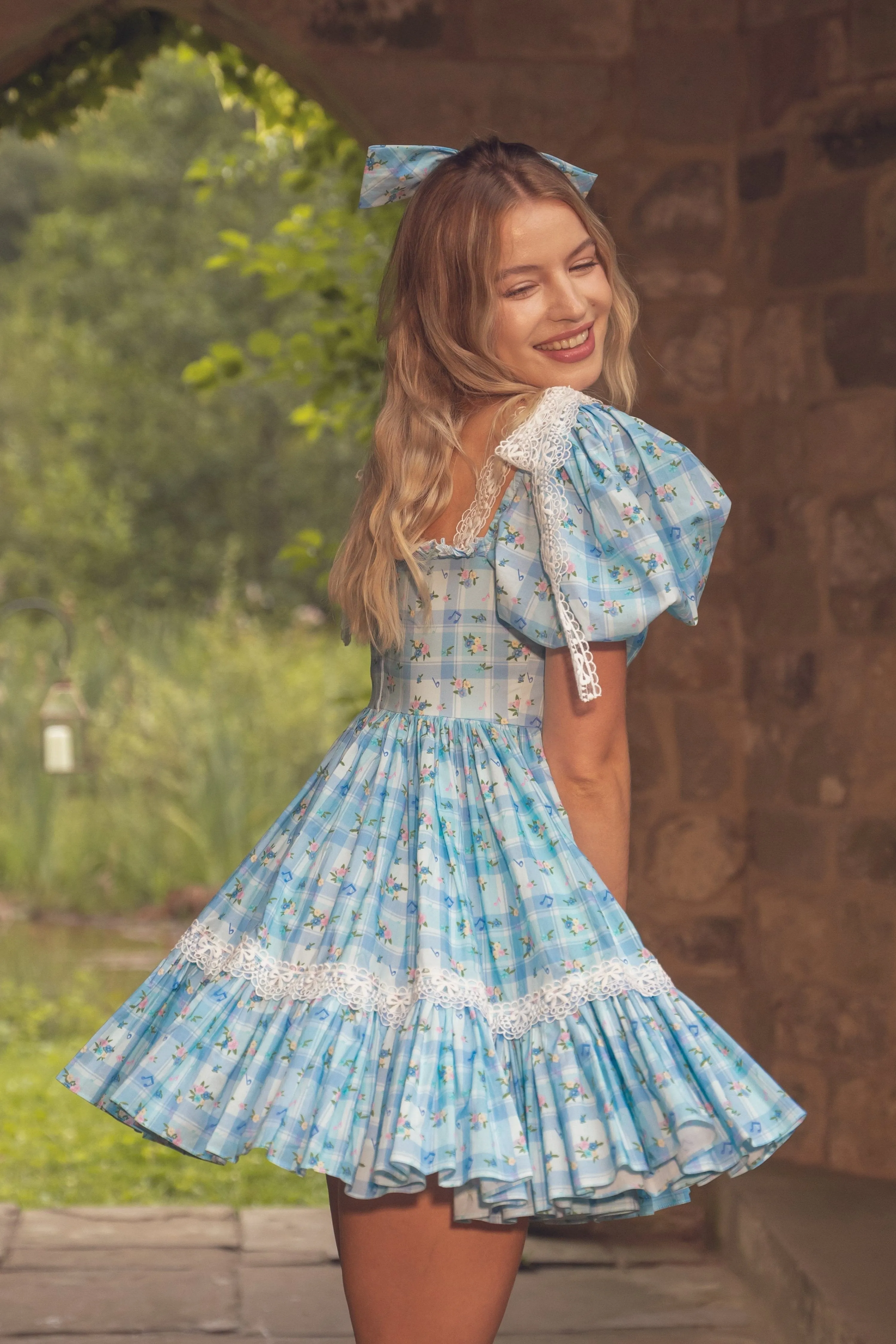 Picnic Melody Mini Dress sold by fairy tong product image thumbnail 2