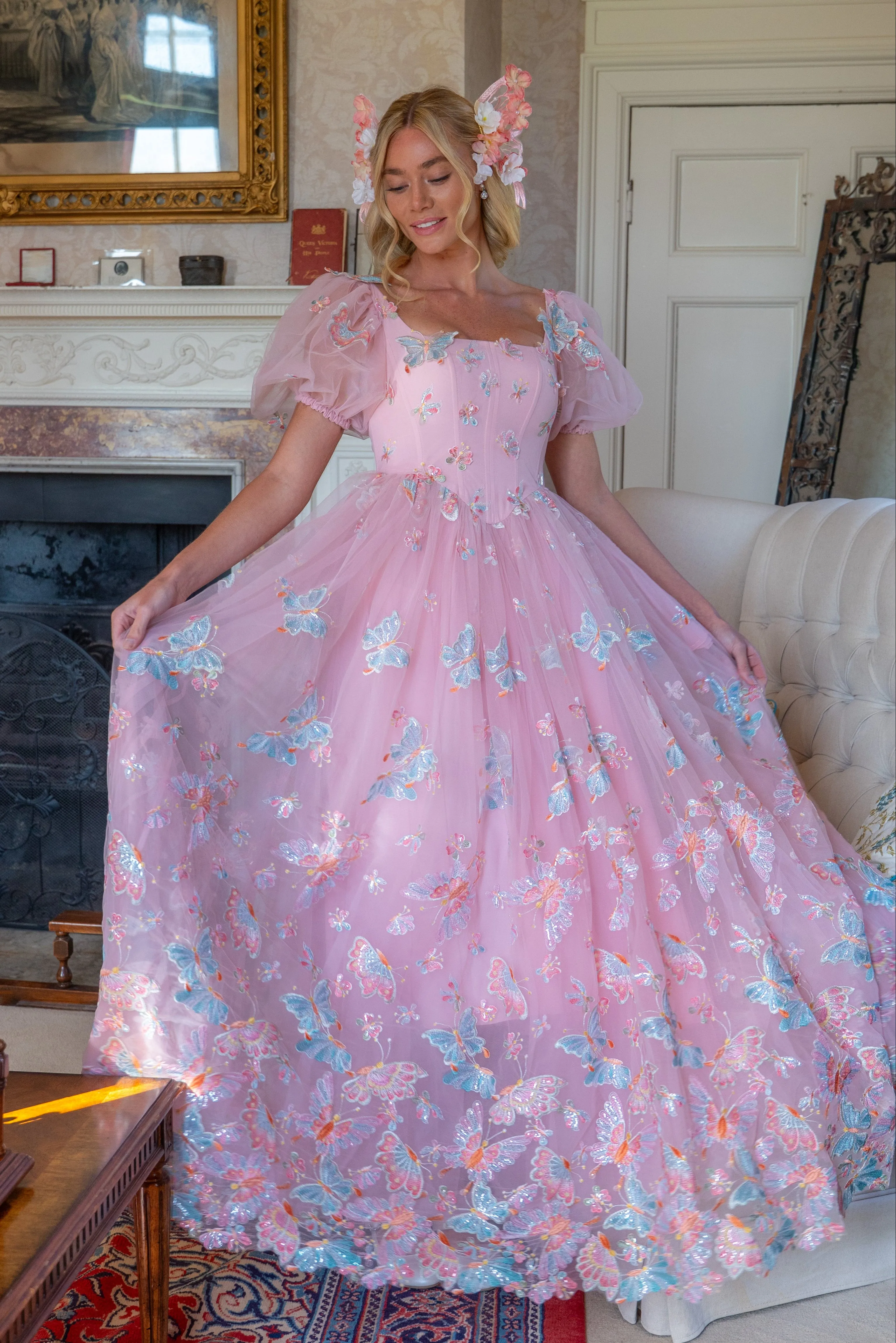 Butterfly Paradise Gown sold by fairy tong product image thumbnail 3