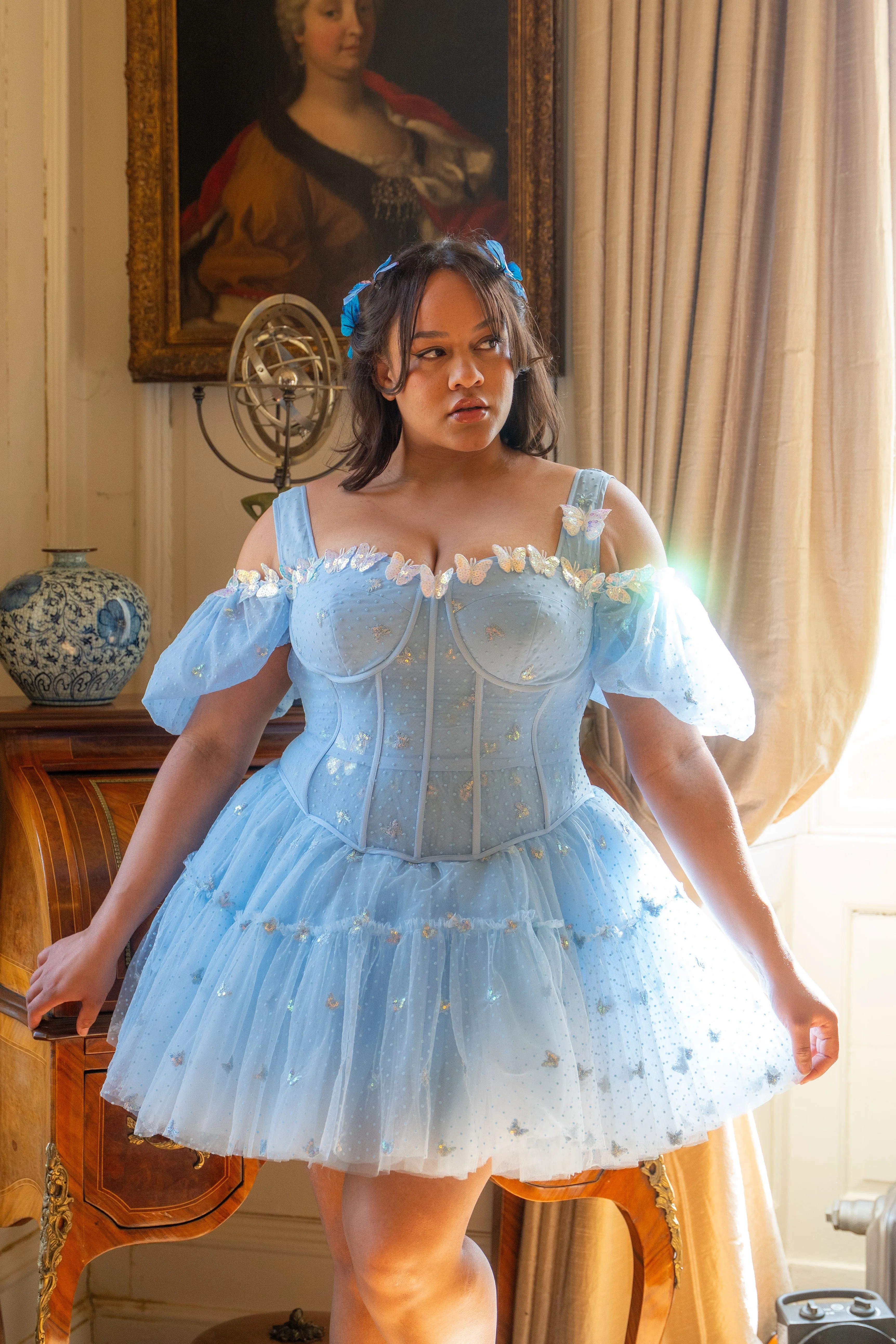 Dewdrop Dancer Butterfly Corset sold by fairy tong product image thumbnail 2