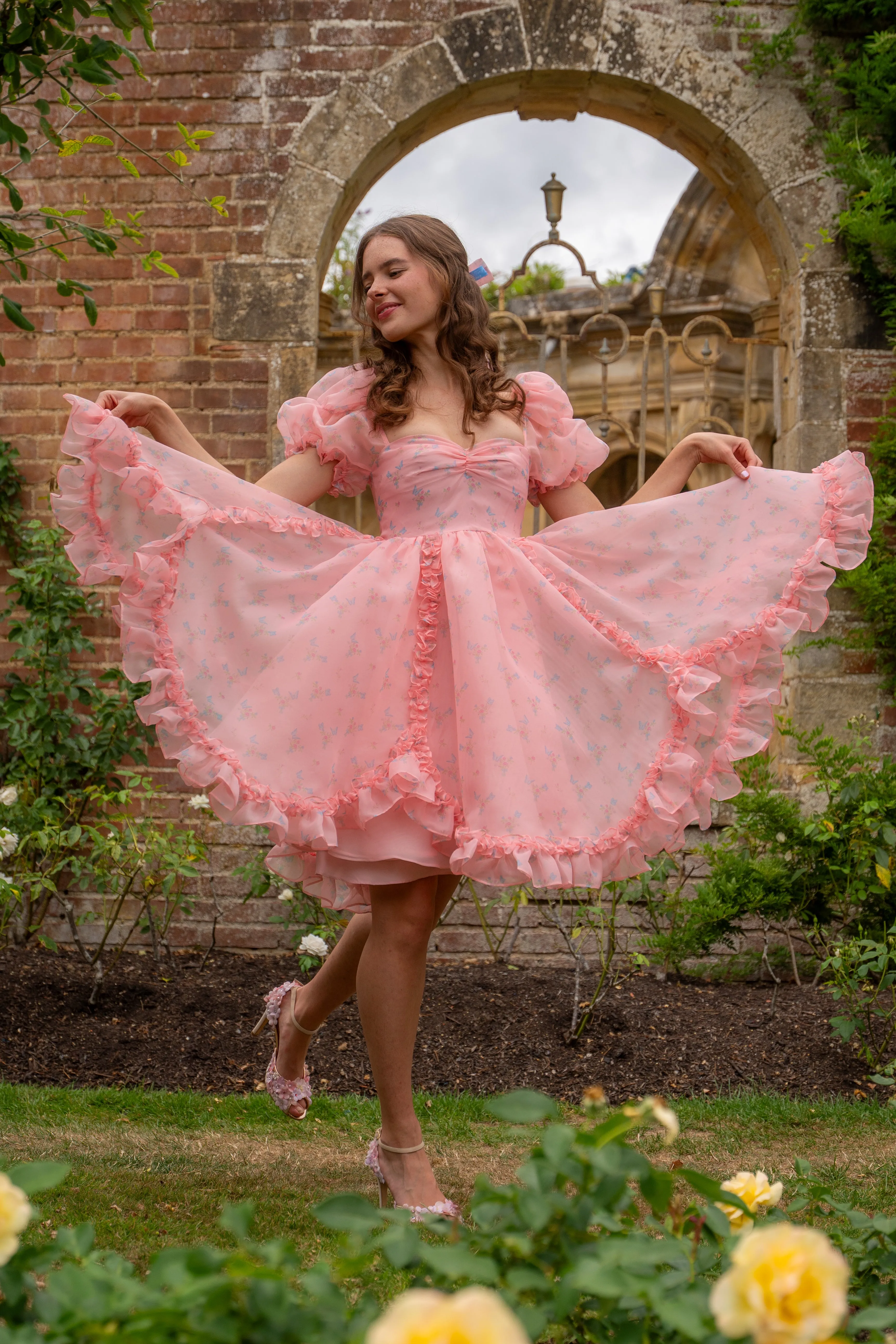 Butterfly Princess Midi Dress sold by fairy tong product image thumbnail 5