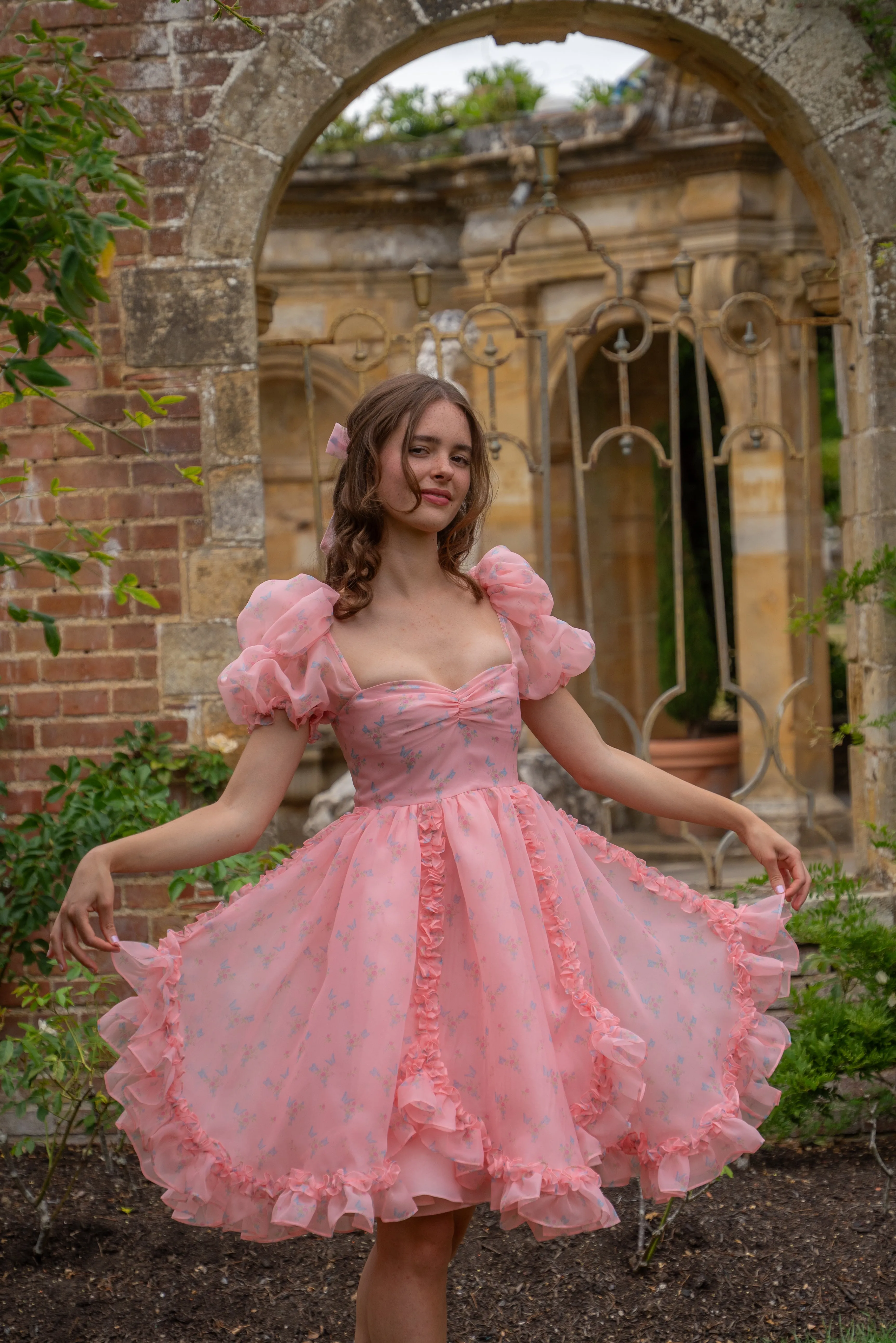 Butterfly Princess Midi Dress sold by fairy tong product image thumbnail 3