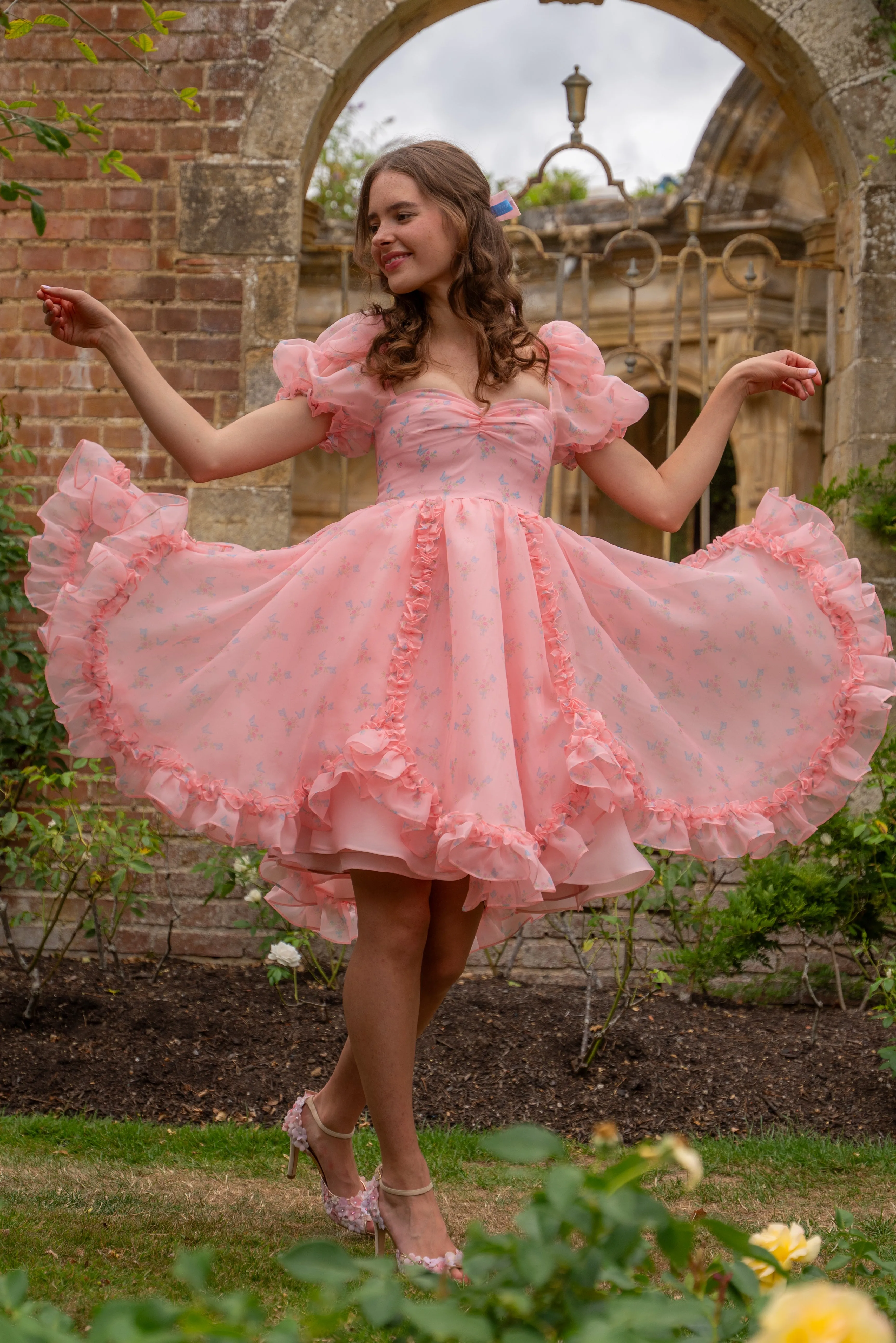 Butterfly Princess Midi Dress sold by fairy tong