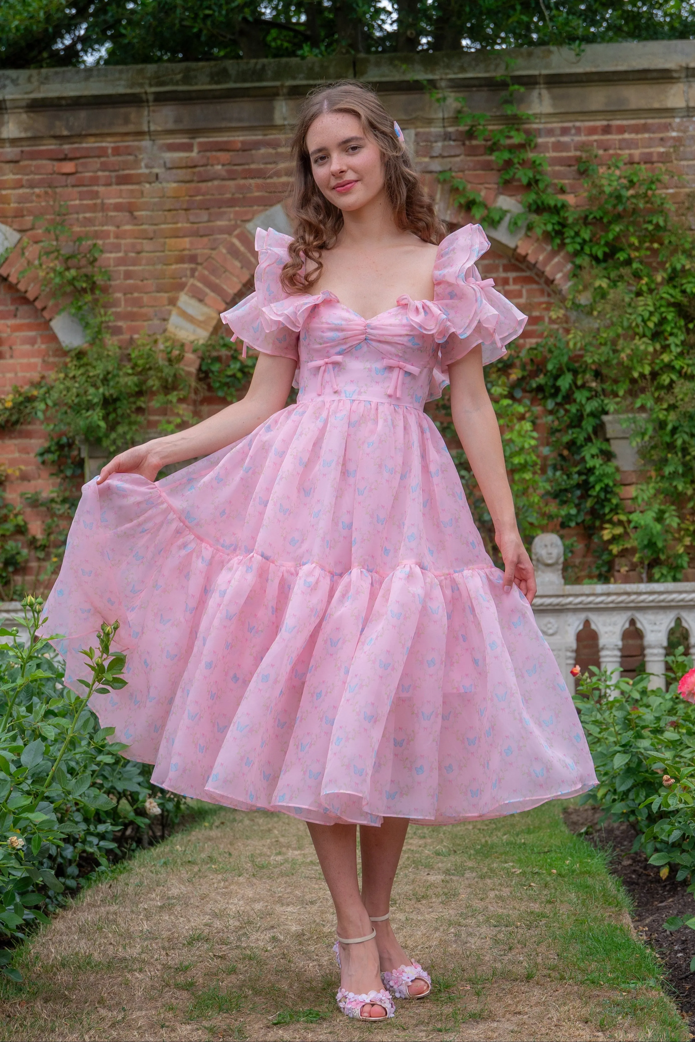 Rose Wing Midi Dress sold by fairy tong