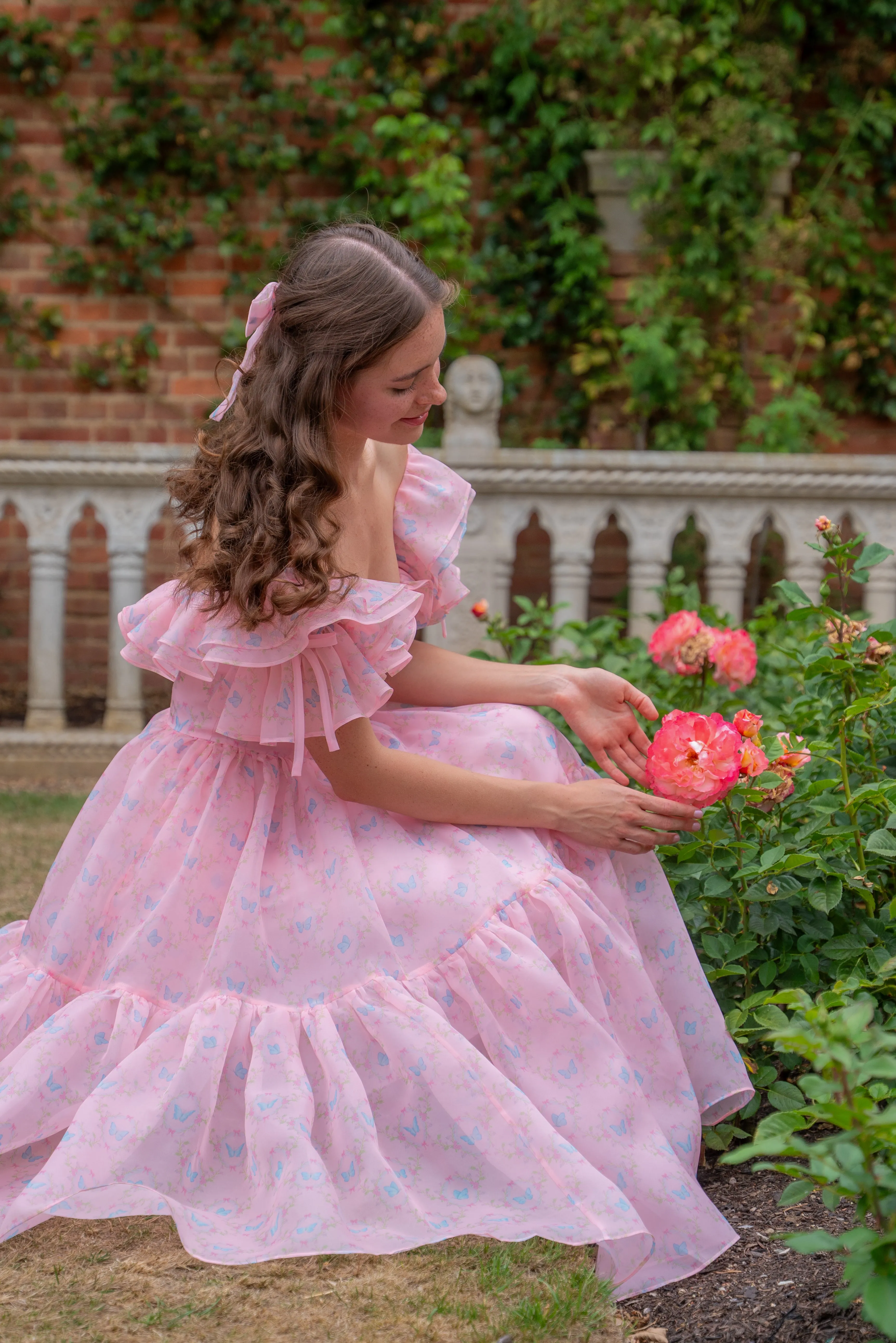 Rose Wing Midi Dress sold by fairy tong product image thumbnail 2