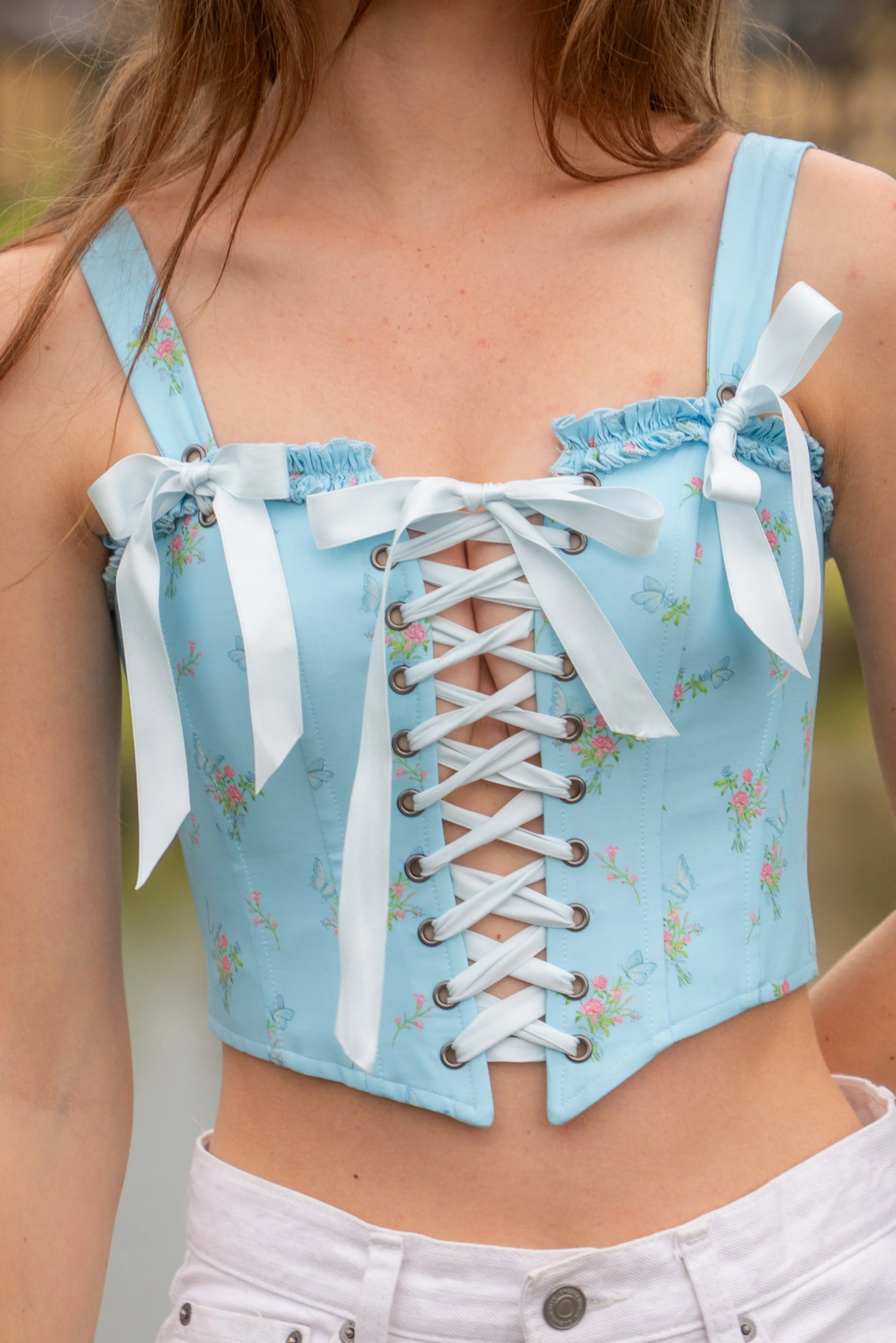 Butterfly-Kissed Corset sold by fairy tong