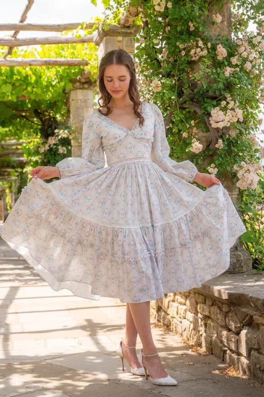 Flutter Lace Bloom Dress sold by fairy tong