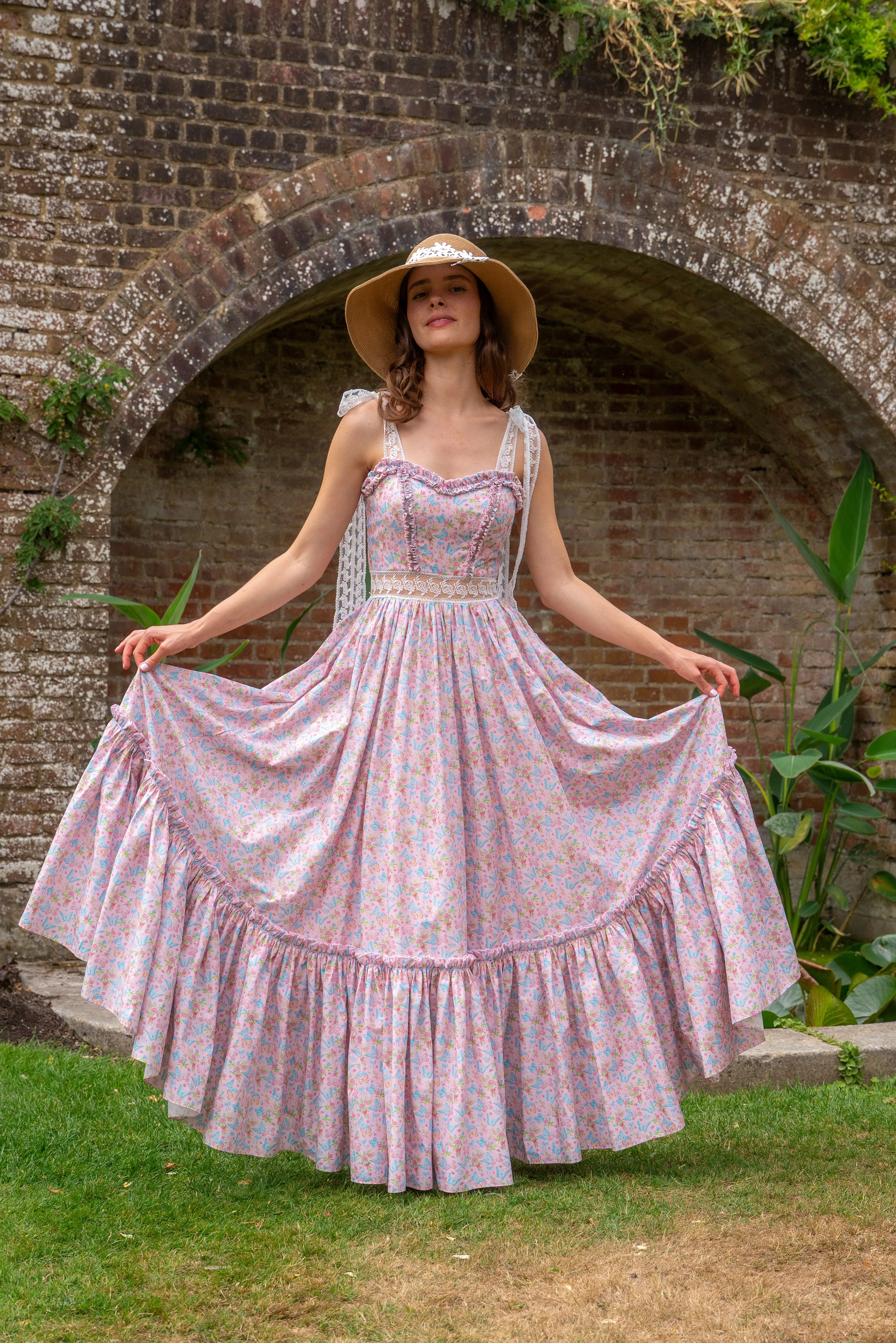 Magic in Bloom Maxi Dress sold by fairy tong product image thumbnail 3