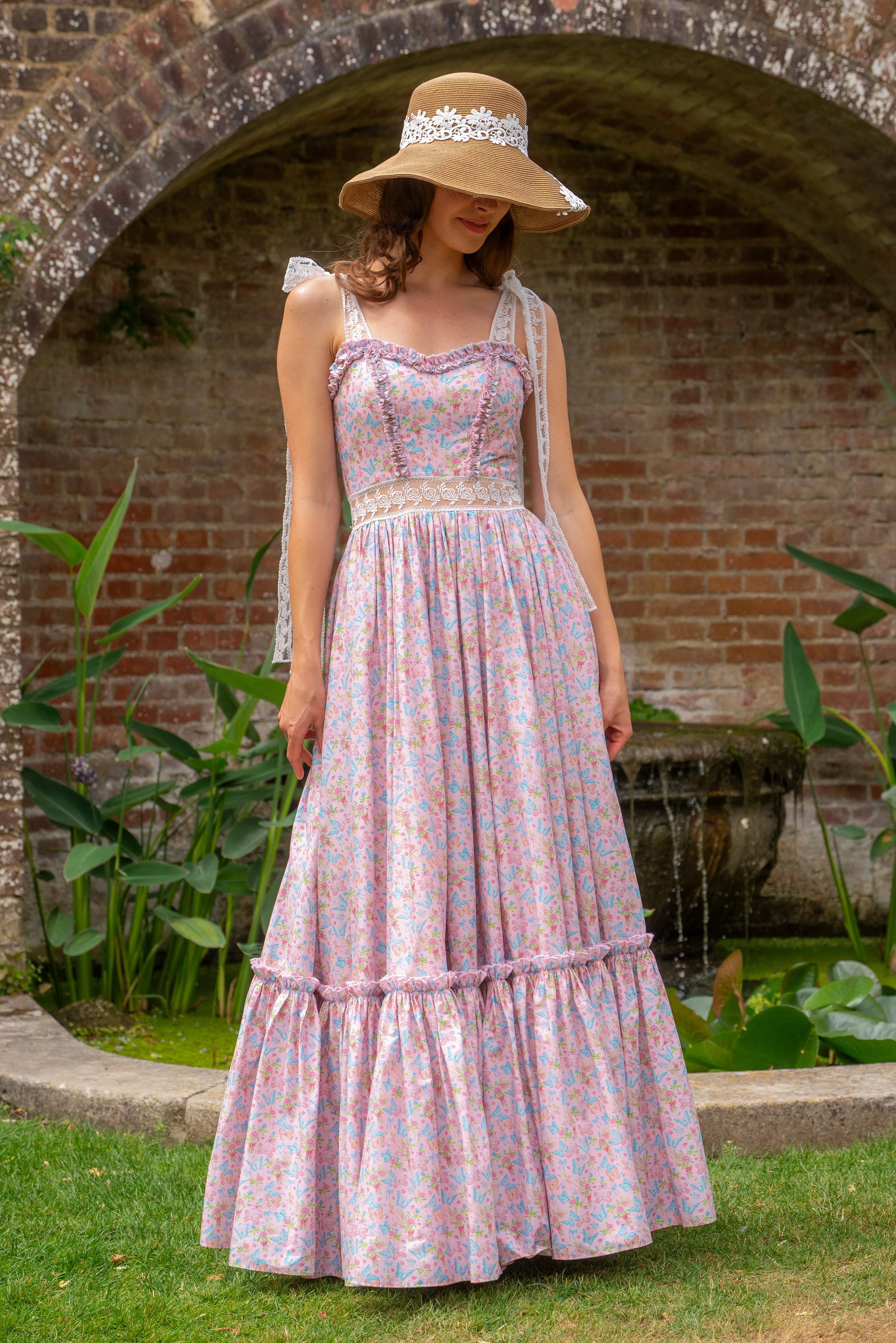Magic in Bloom Maxi Dress sold by fairy tong product image thumbnail 4