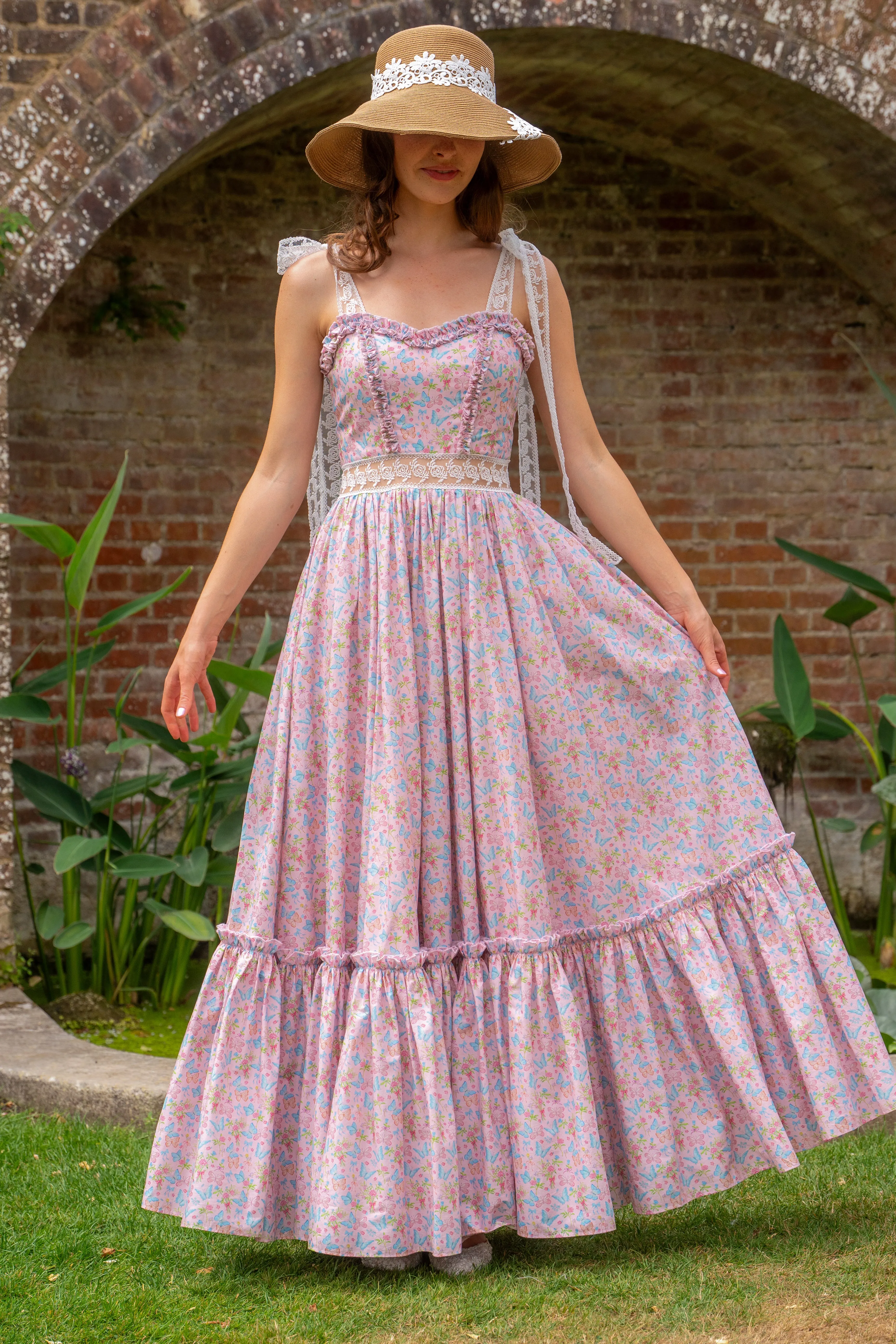 Magic in Bloom Maxi Dress sold by fairy tong product image thumbnail 5
