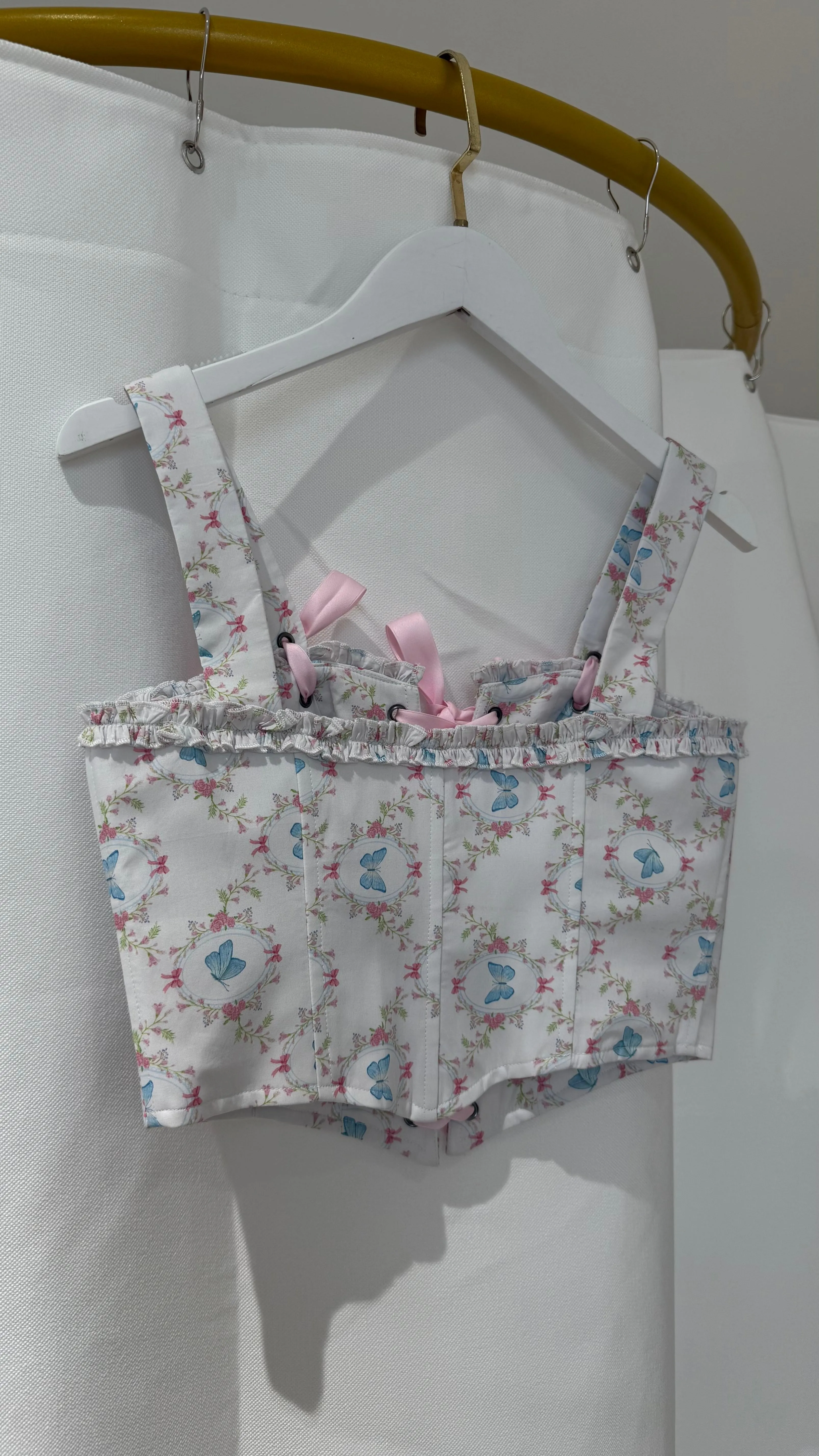 *Sample* Flutter Lace Bloom Corset sold by fairy tong product image thumbnail 2