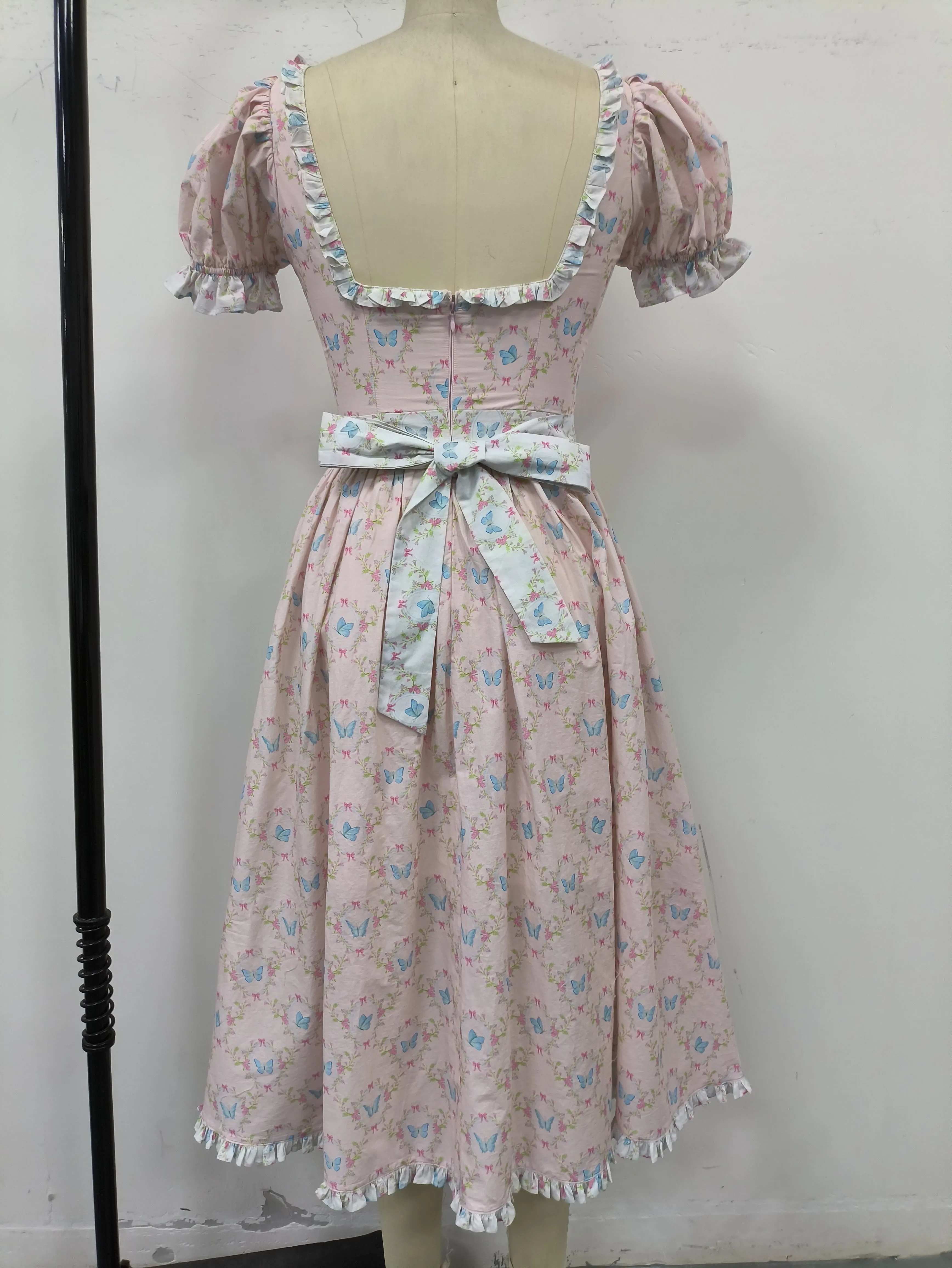 *Sample* Butterfly Garden Midi Dress sold by fairy tong product image thumbnail 2