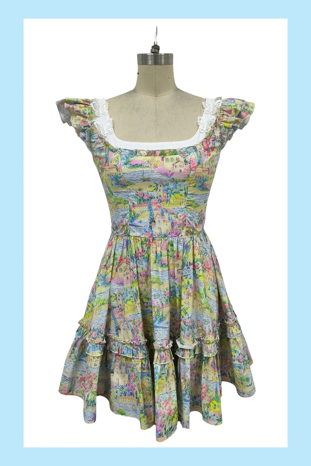 *Sample* Butterfly Valley Mini Dress sold by fairy tong